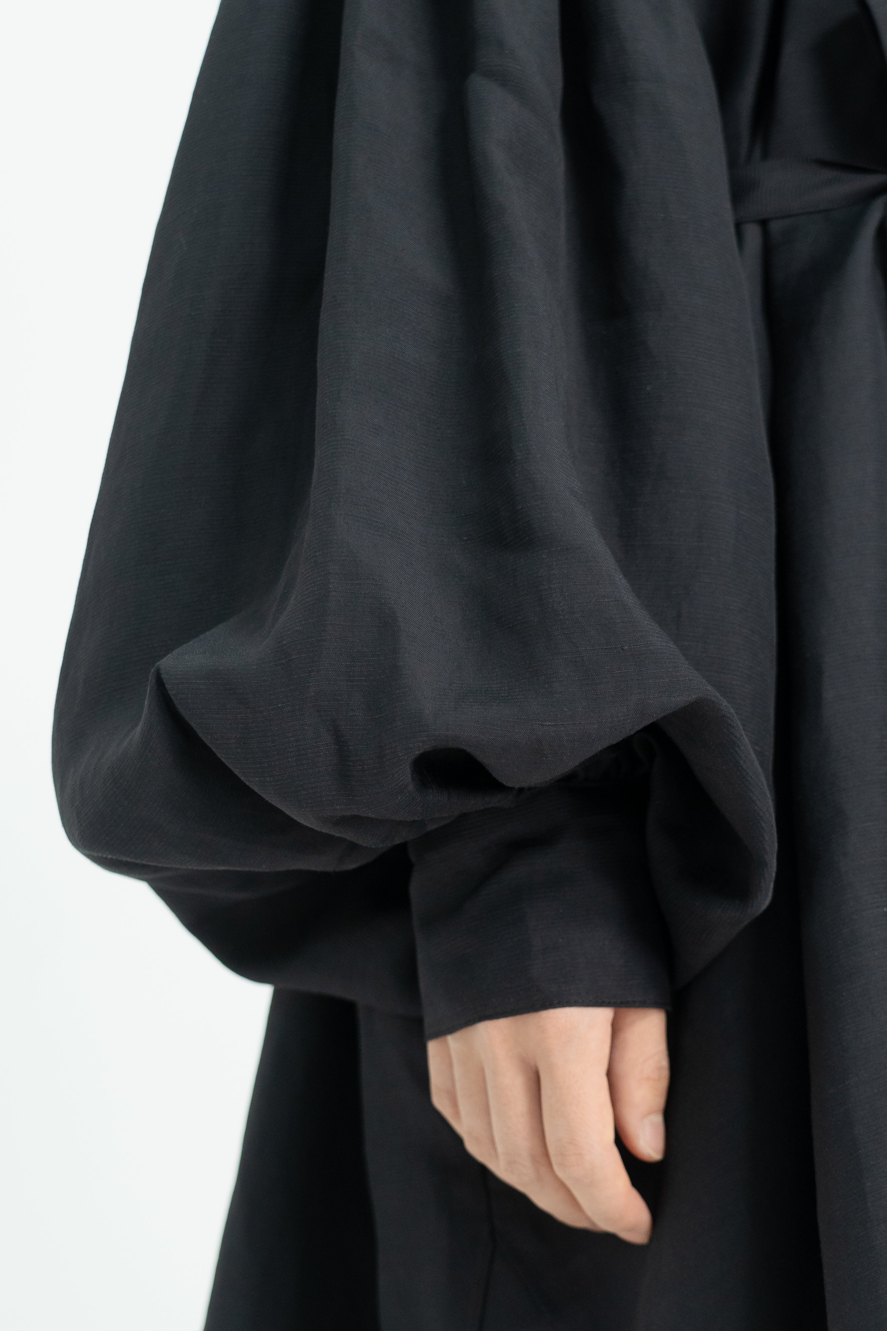 shirring over blouse