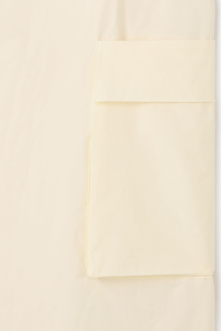 side pocket padding dress