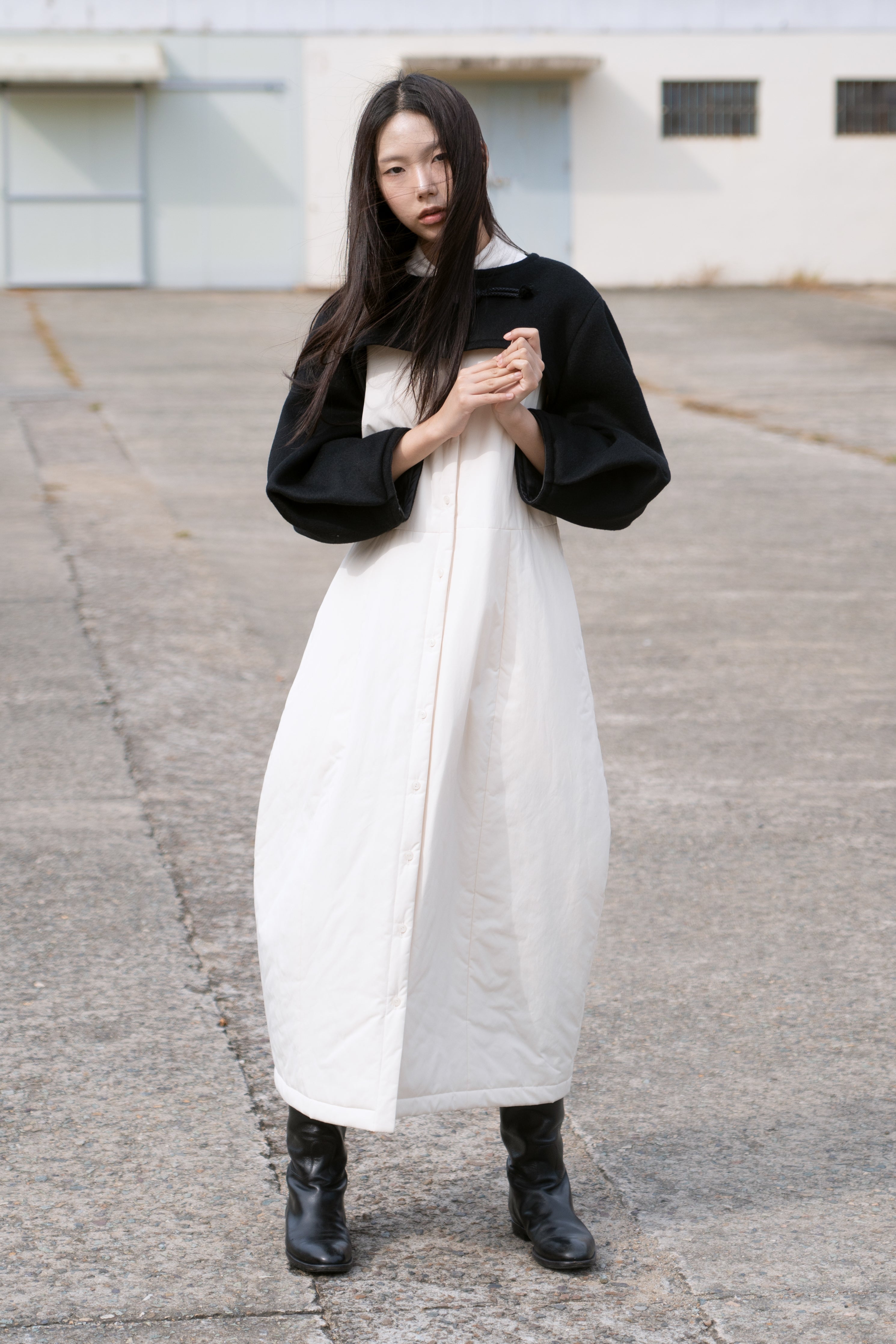 beaute padding dress