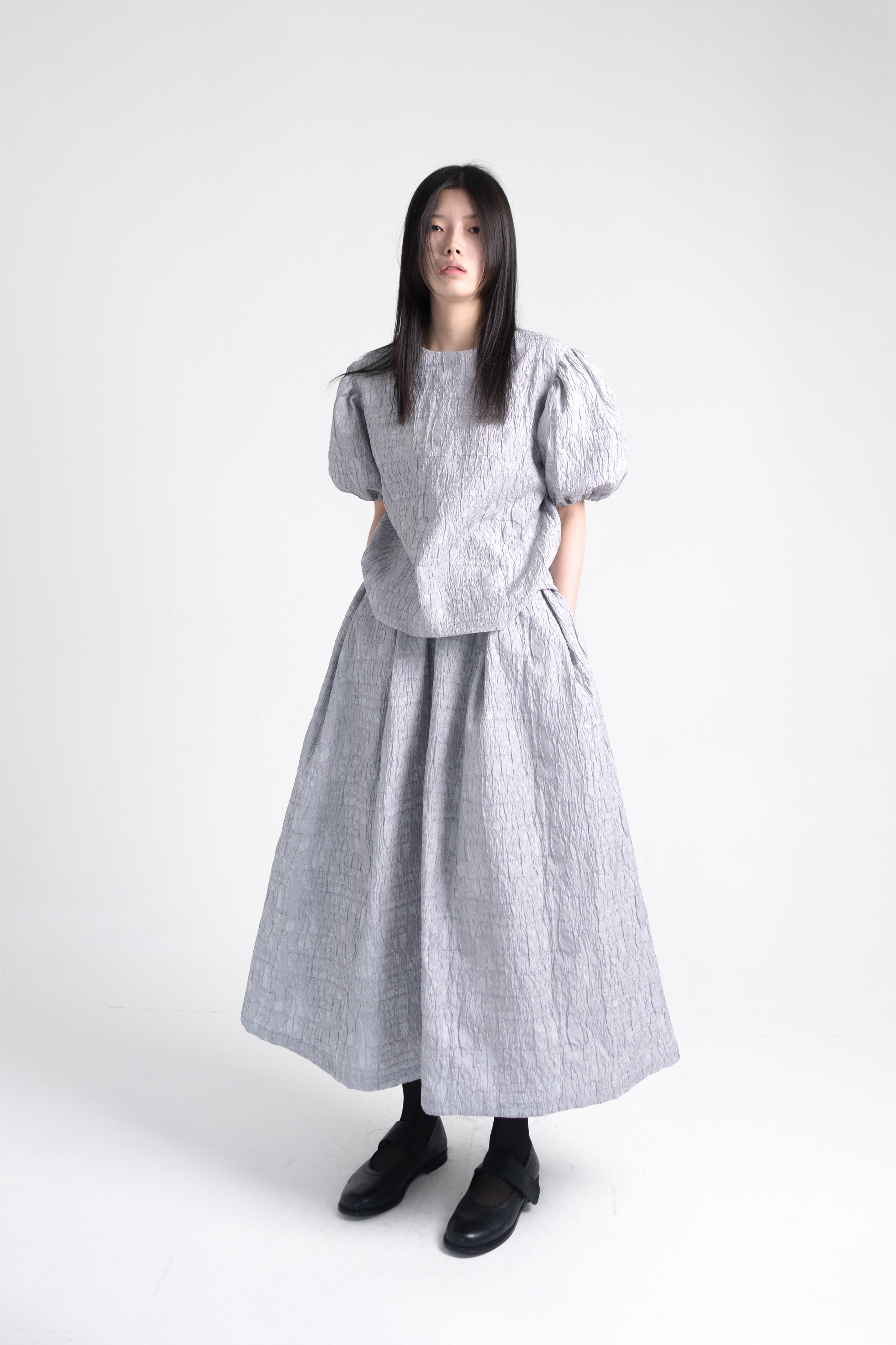 bloom tuck skirt