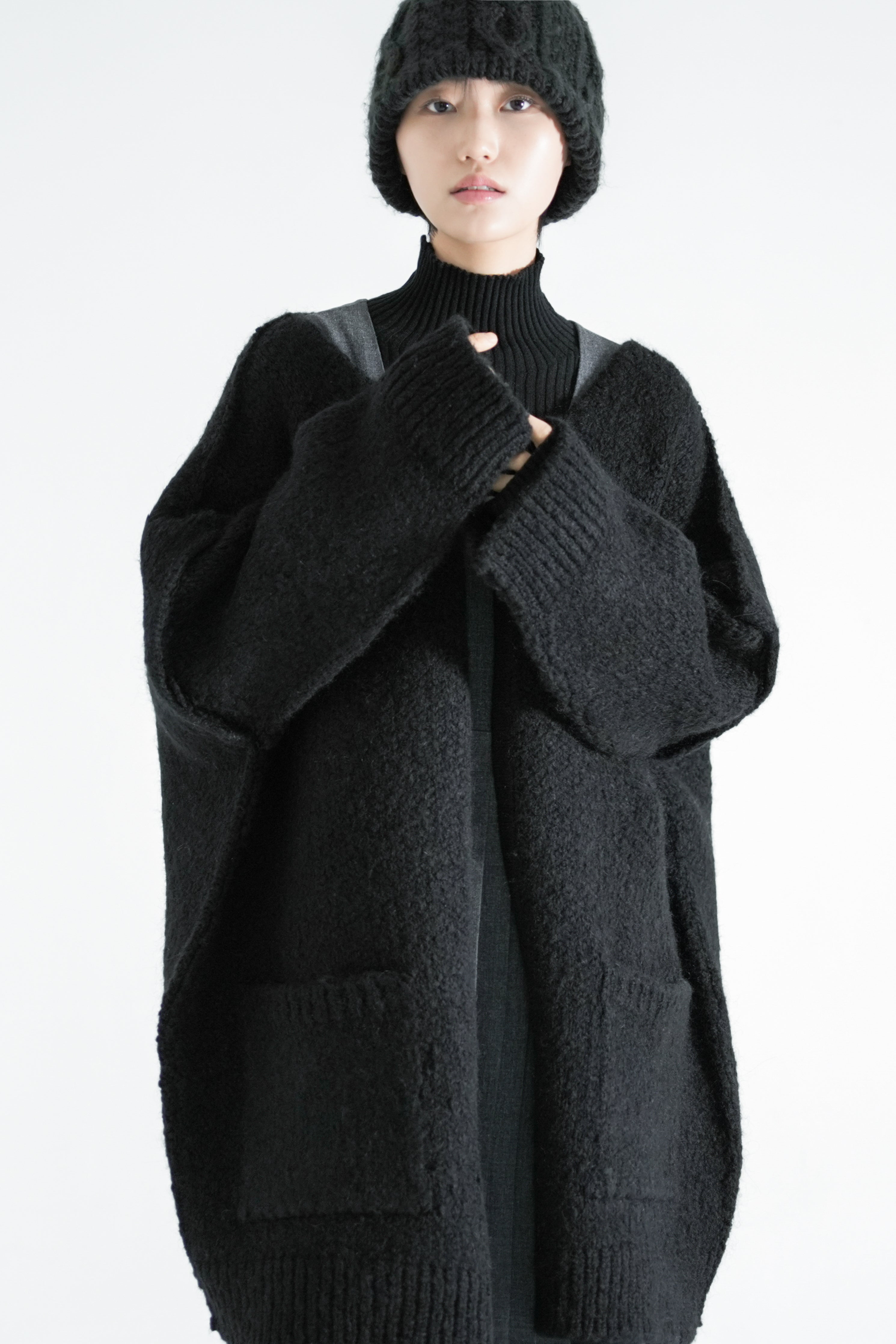 button mono cardigan