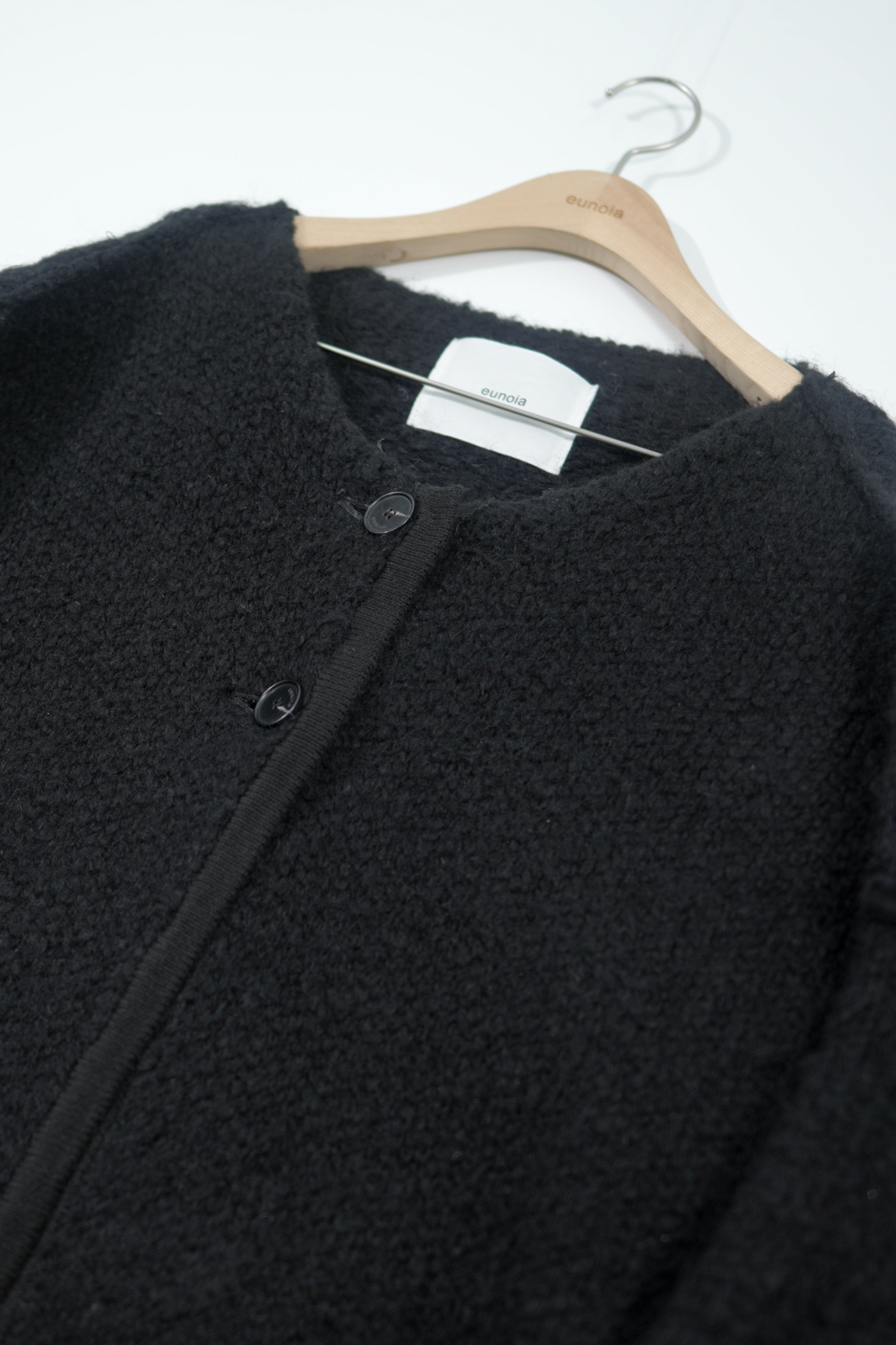 button mono cardigan