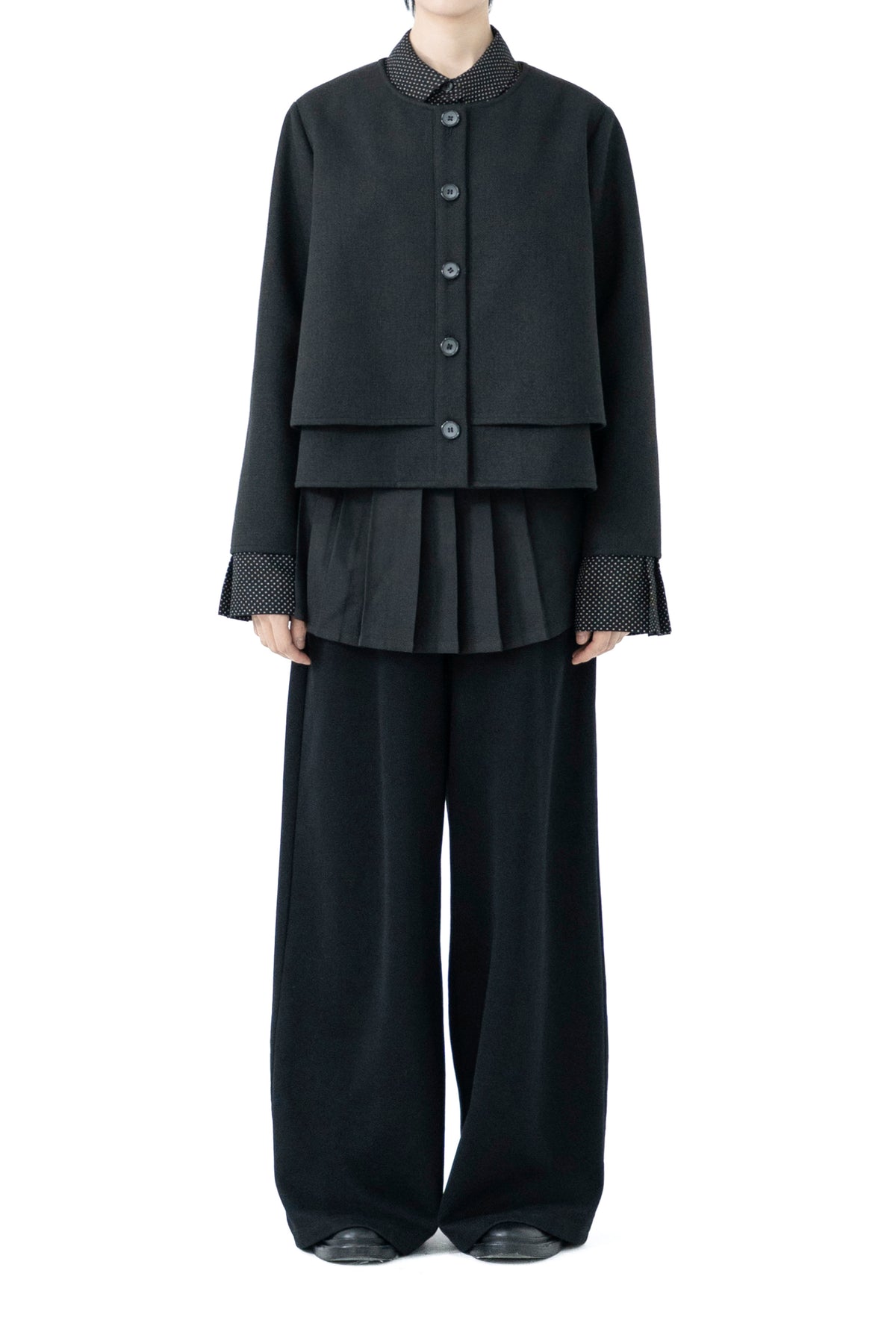 button short cardigan