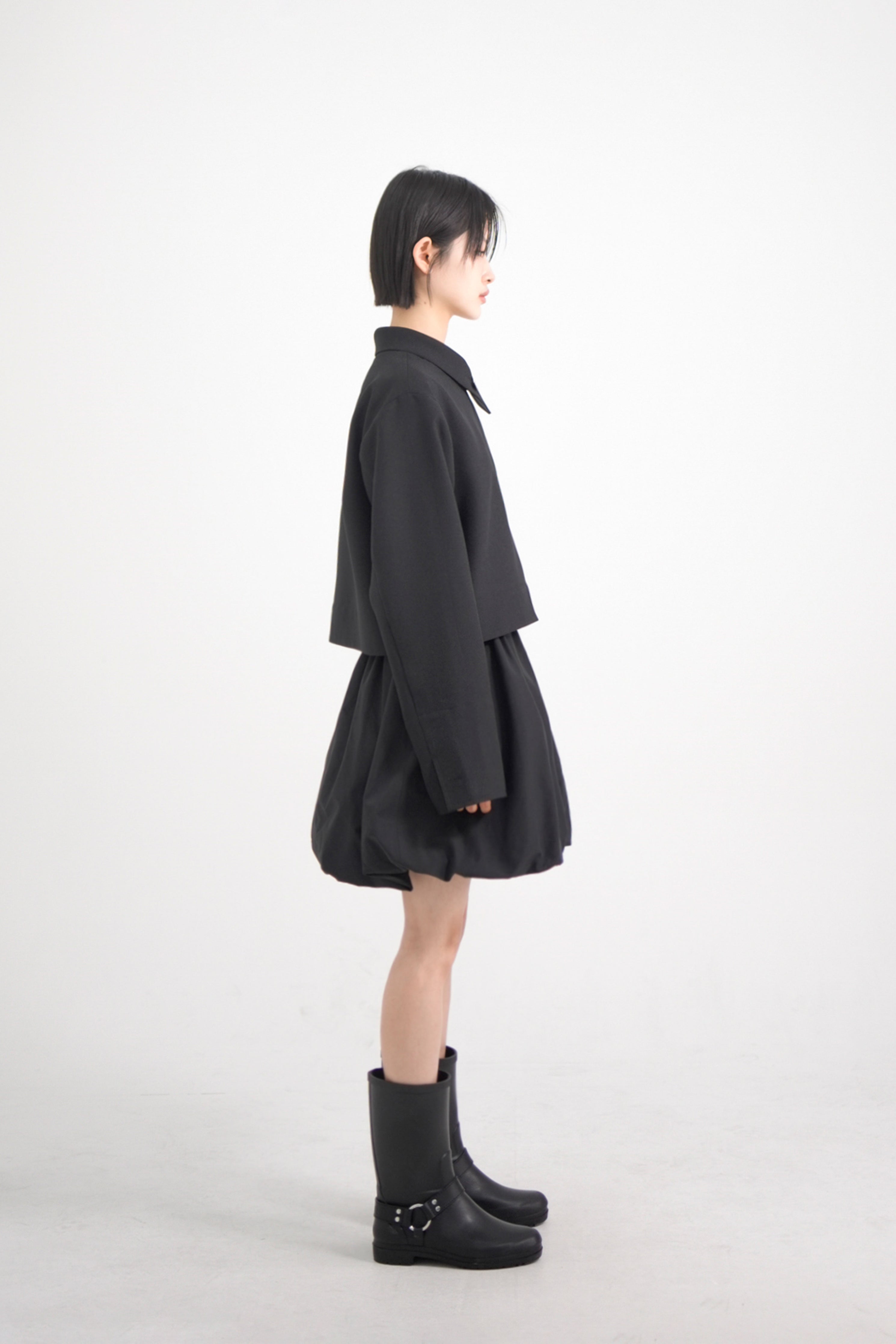 callie crop blouse