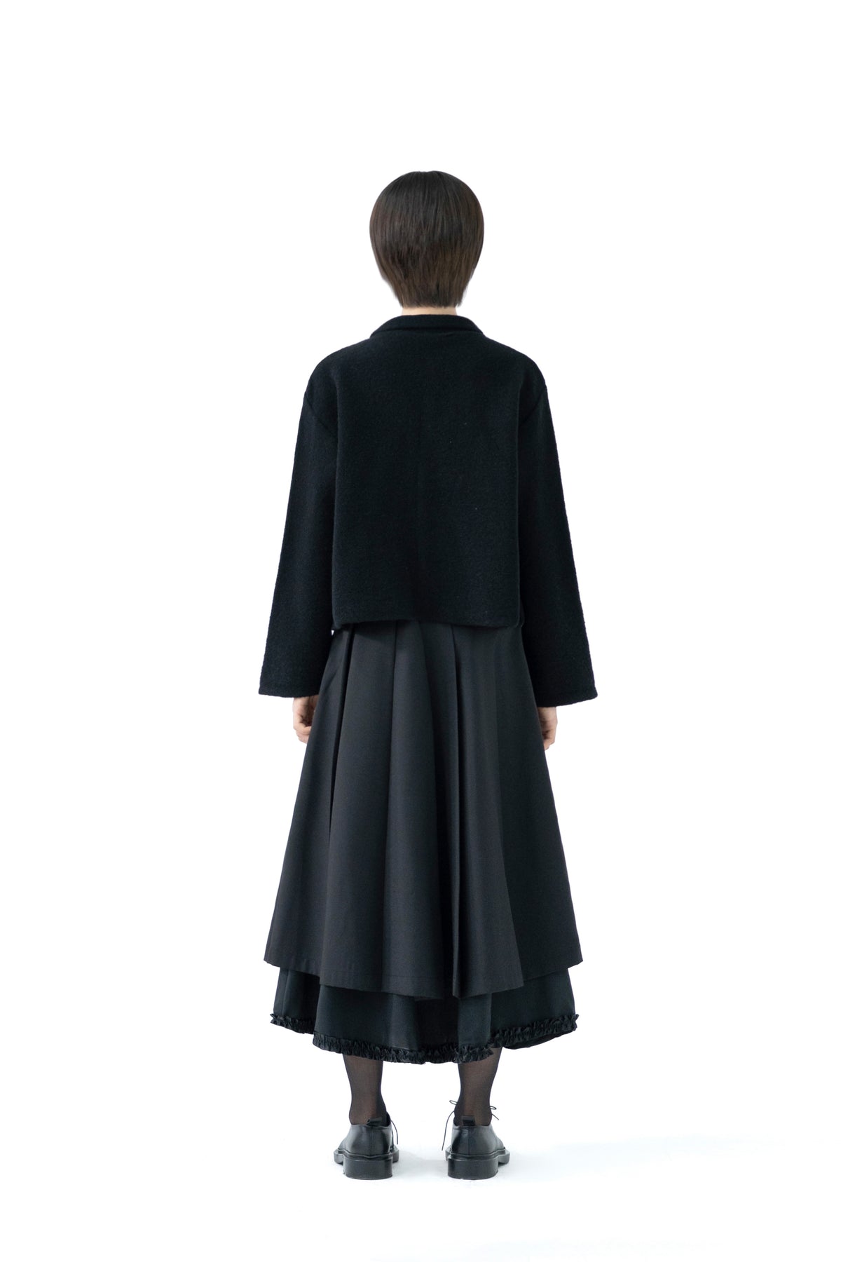 classic collar knit cardigan