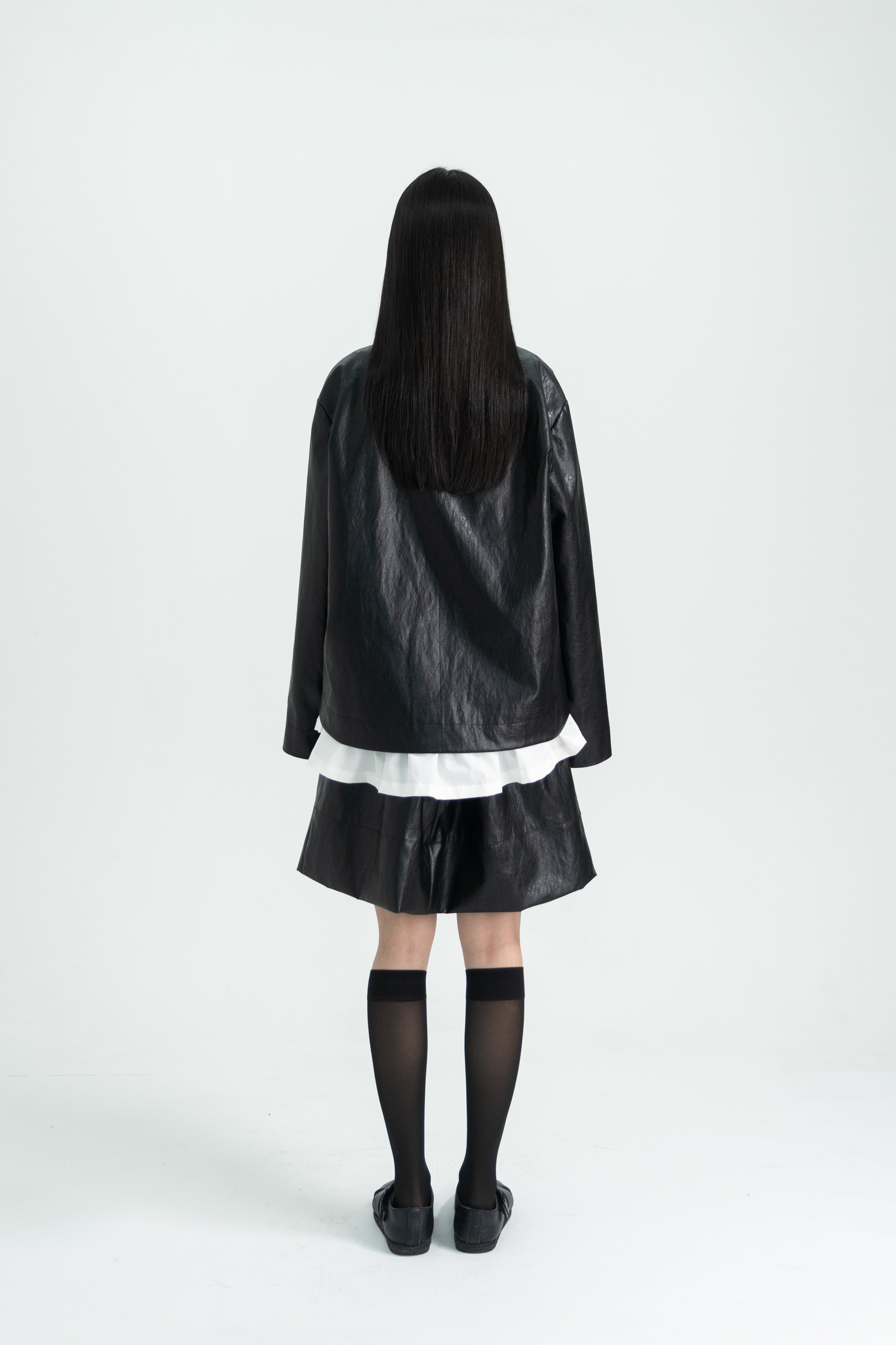 classic leather jacket