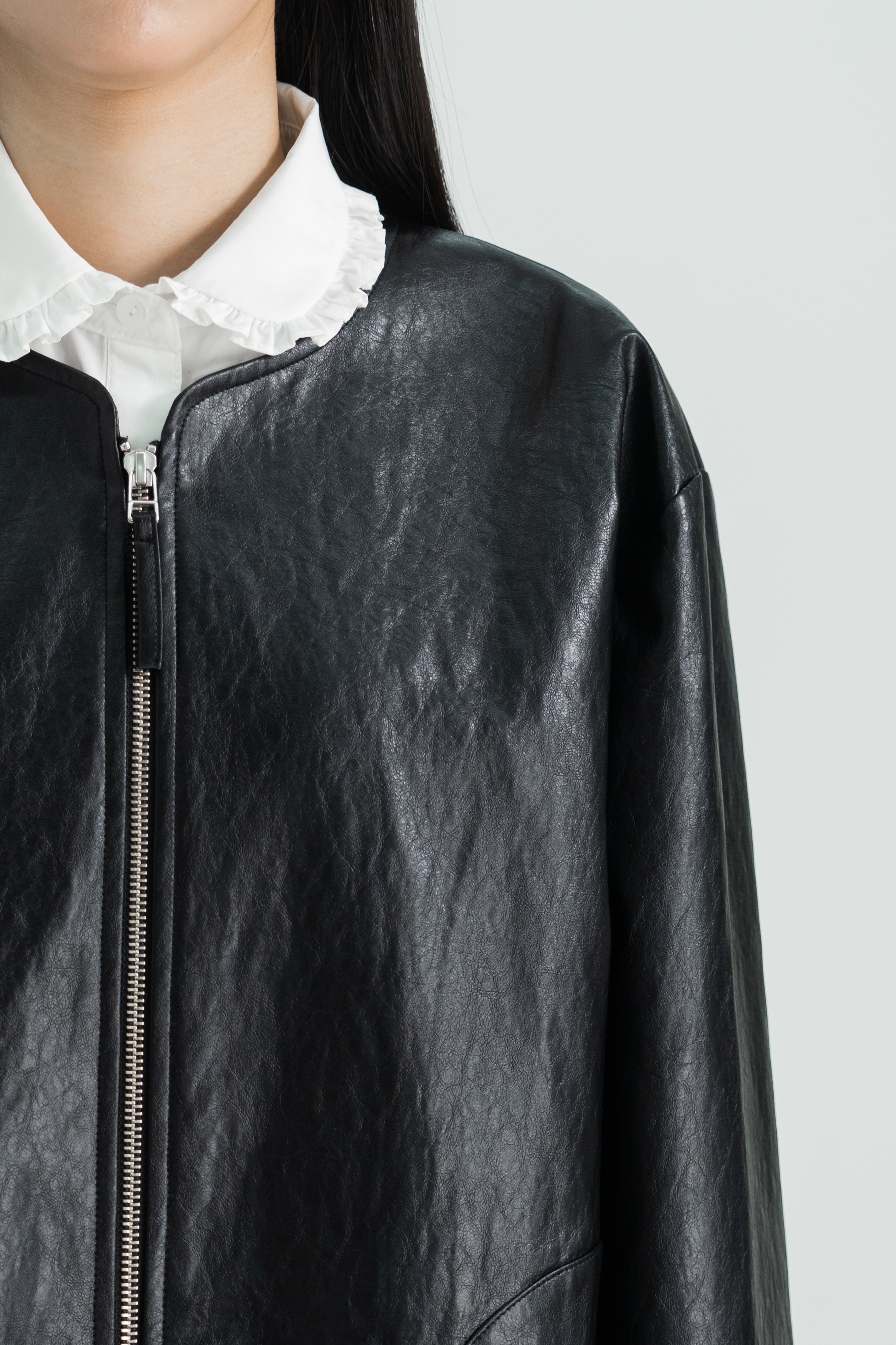 classic leather jacket