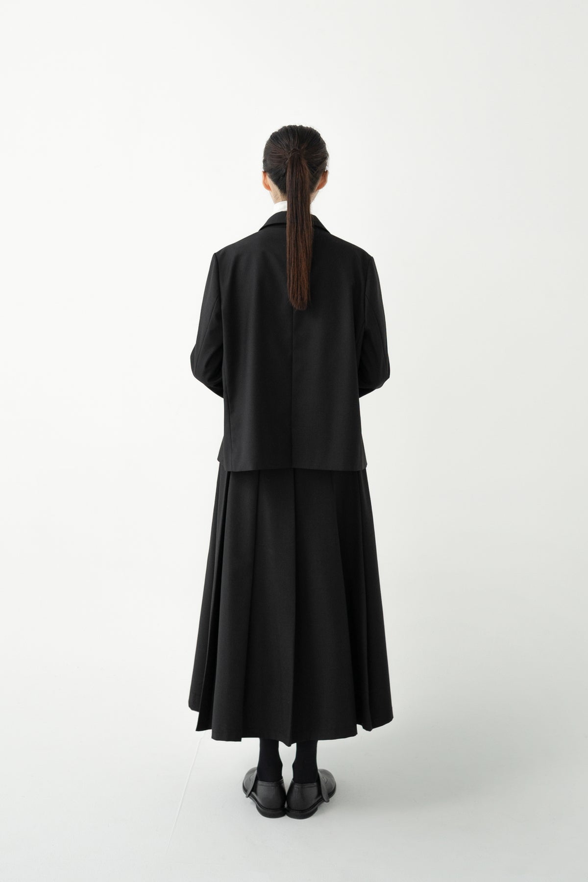 classic pleats skirt