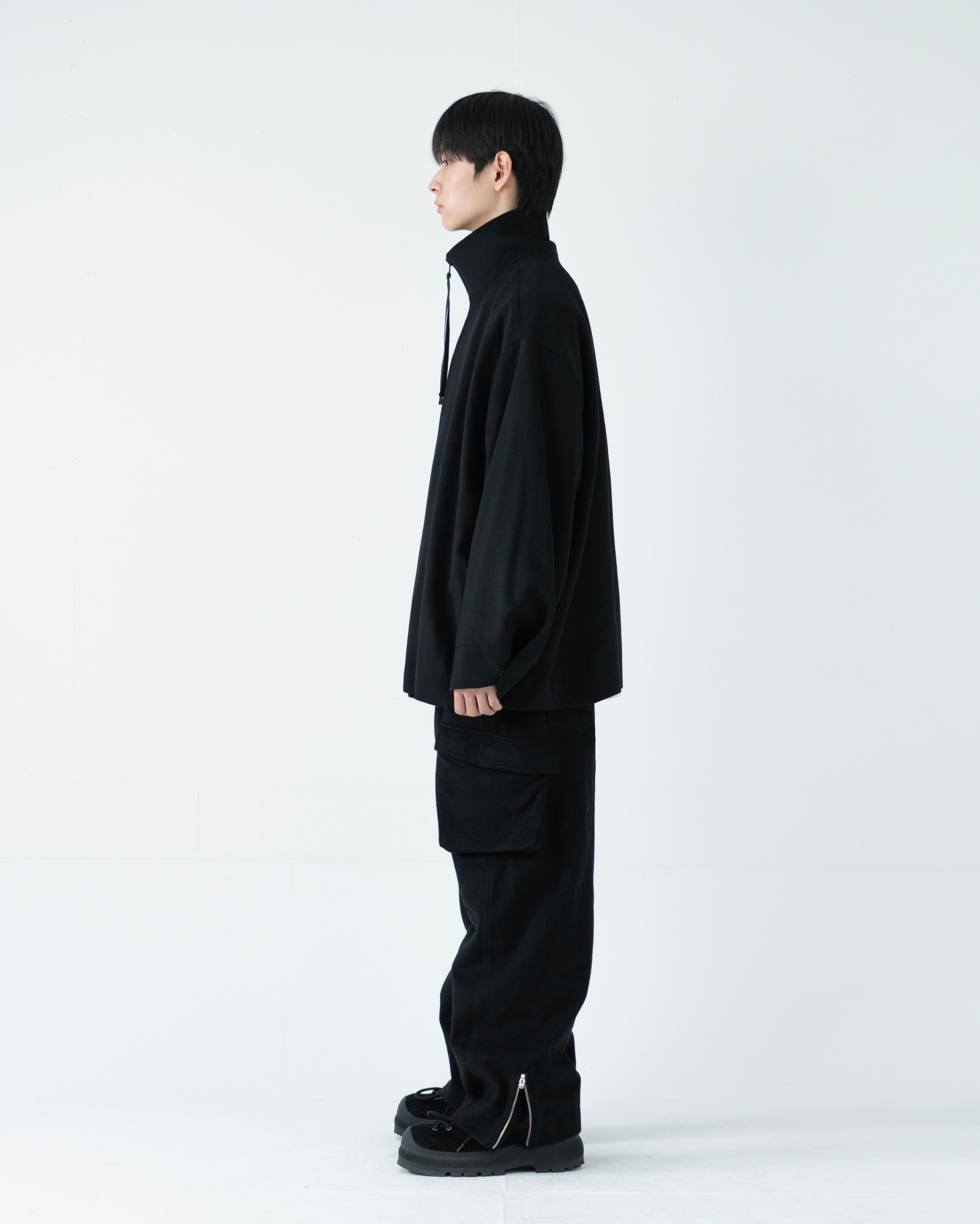 demi tie wool jacket