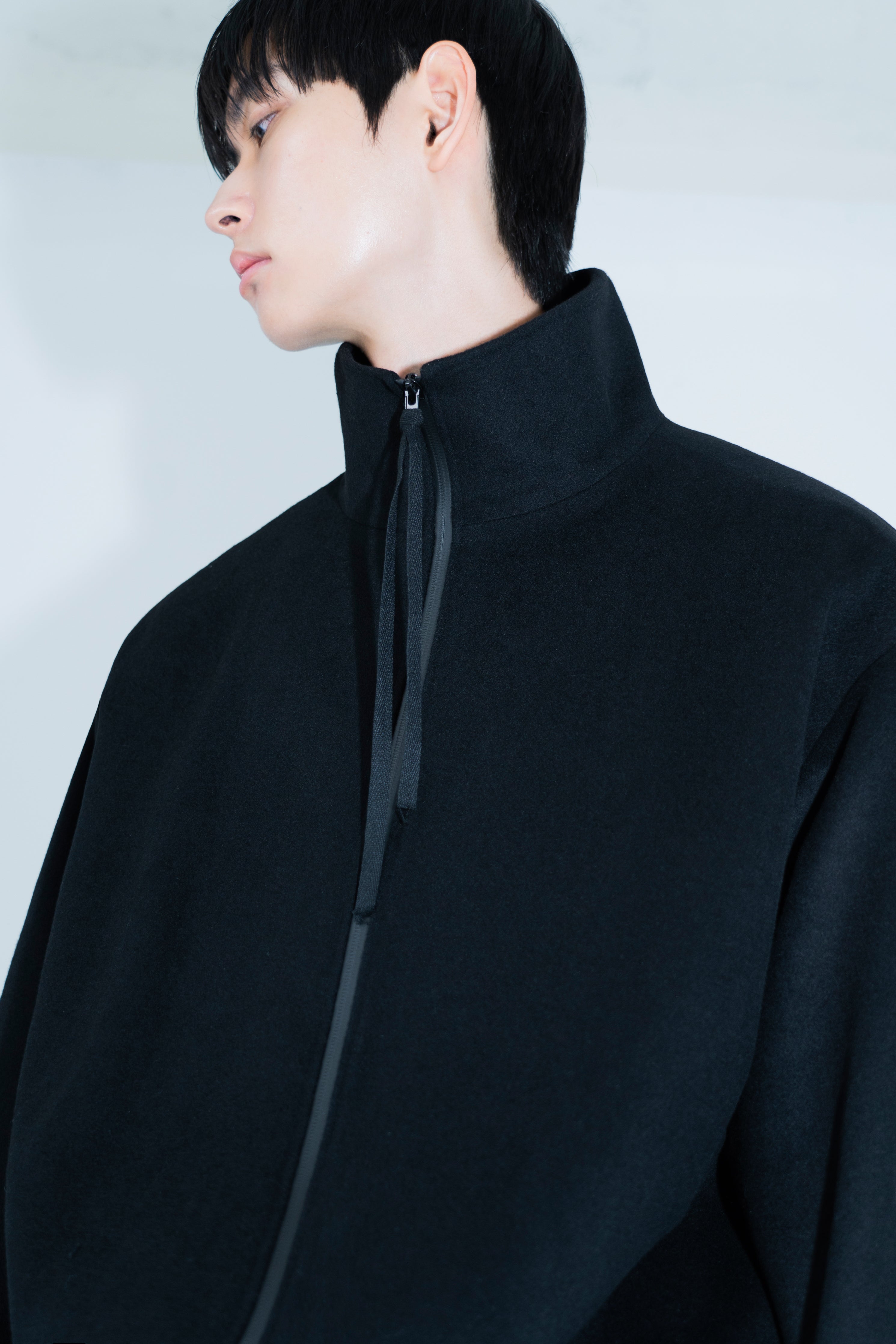demi tie wool jacket