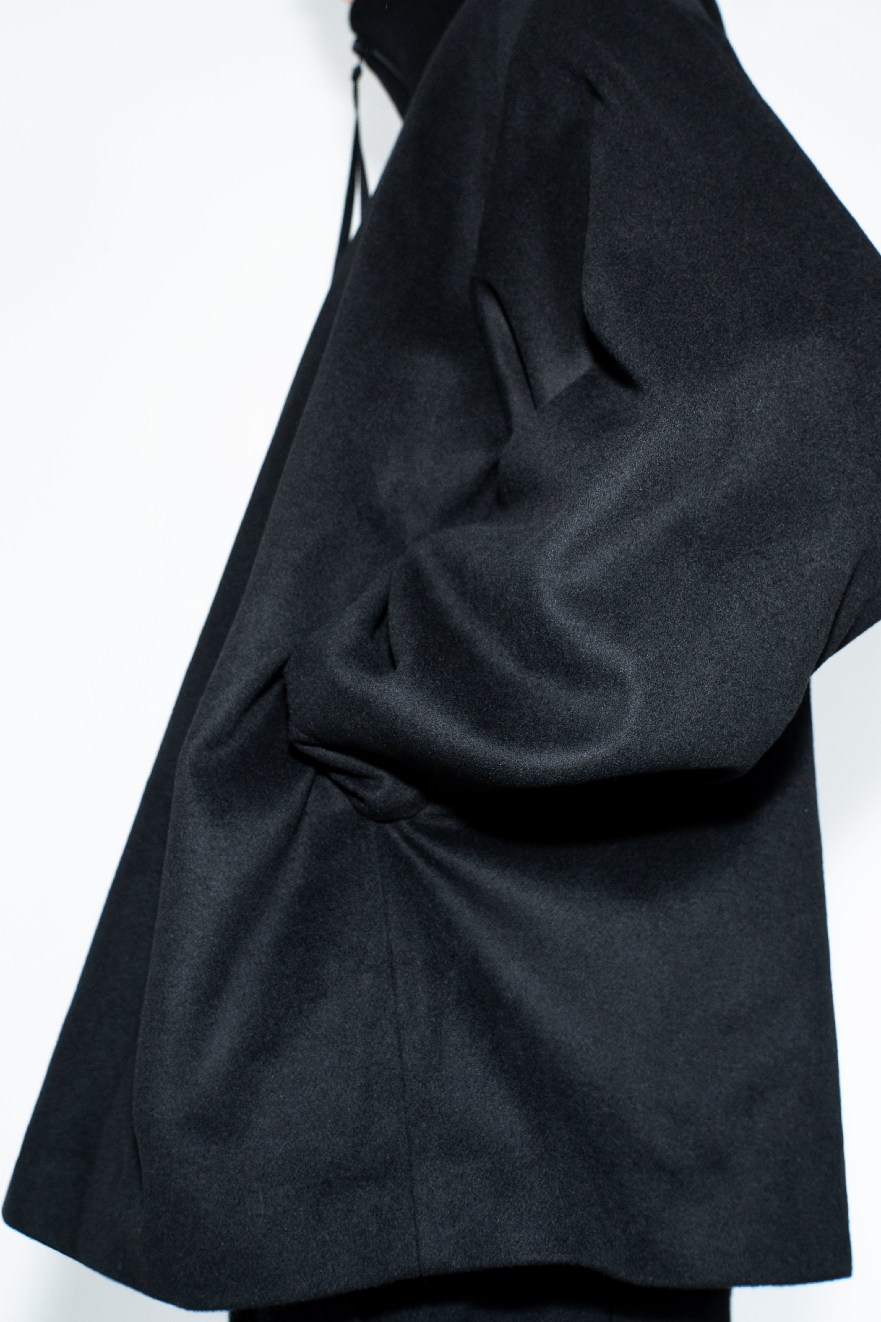 demi tie wool jacket