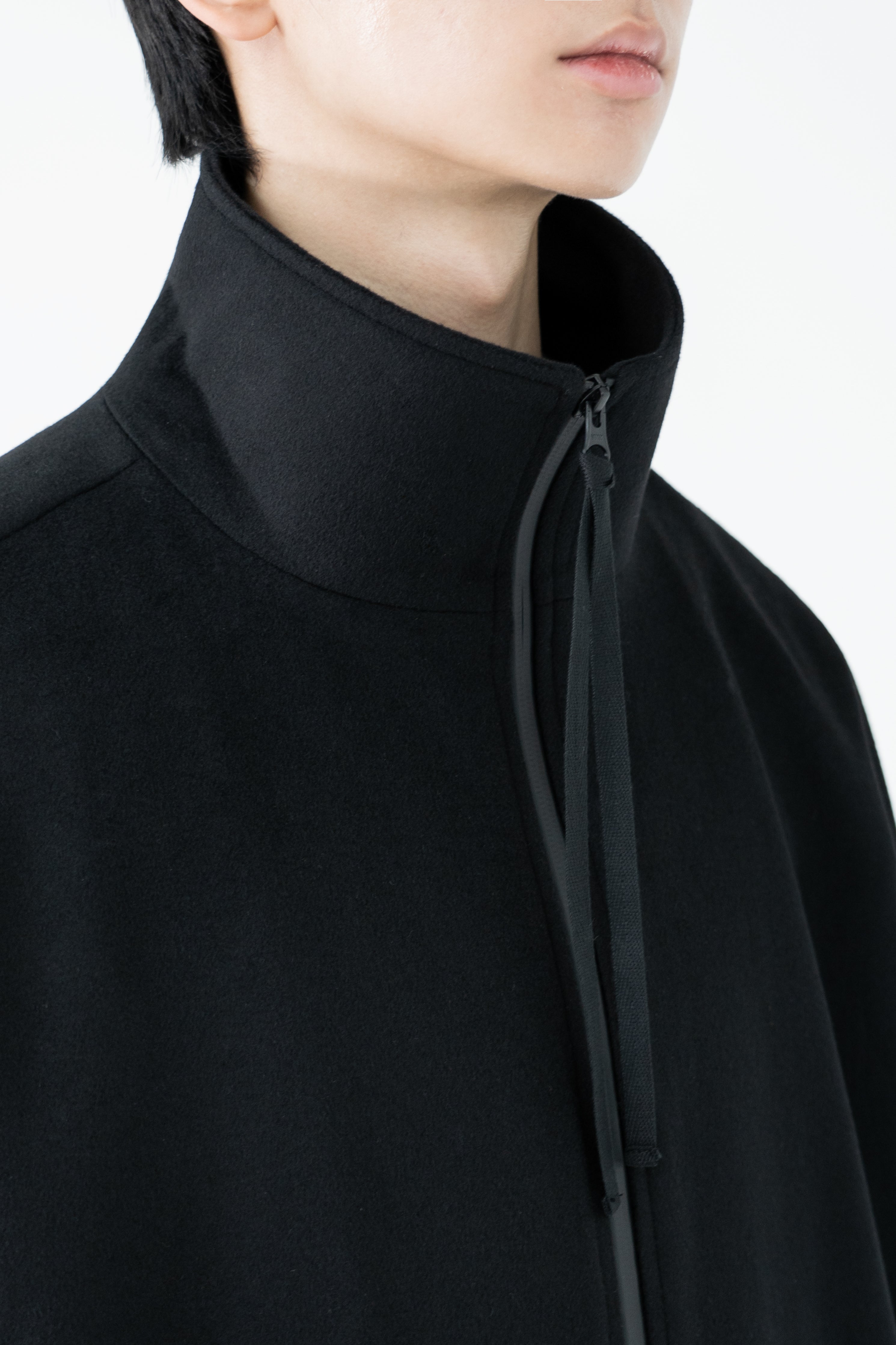 demi tie wool jacket