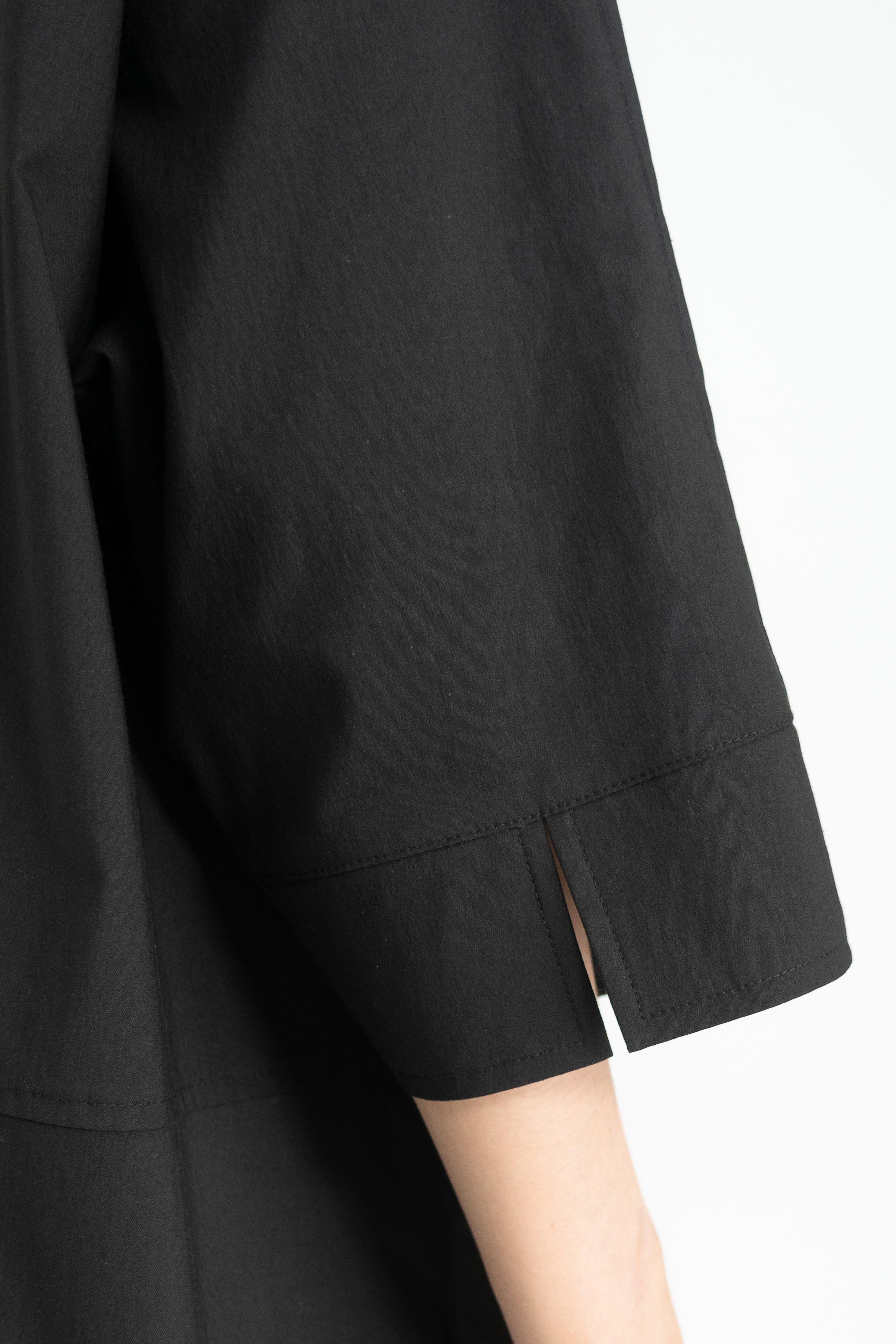 flat collar ribbon dress