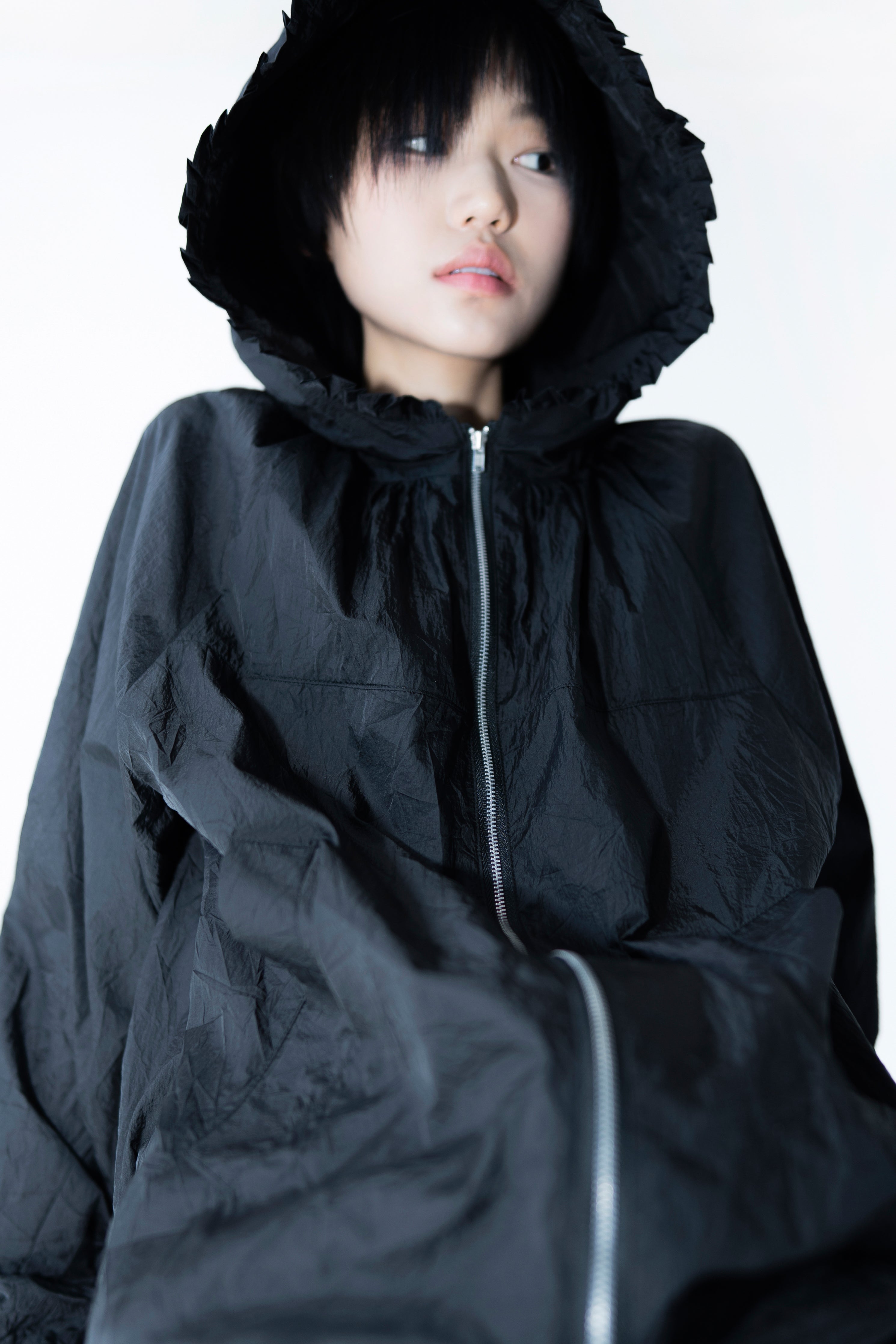 wind sheer wooded jacket