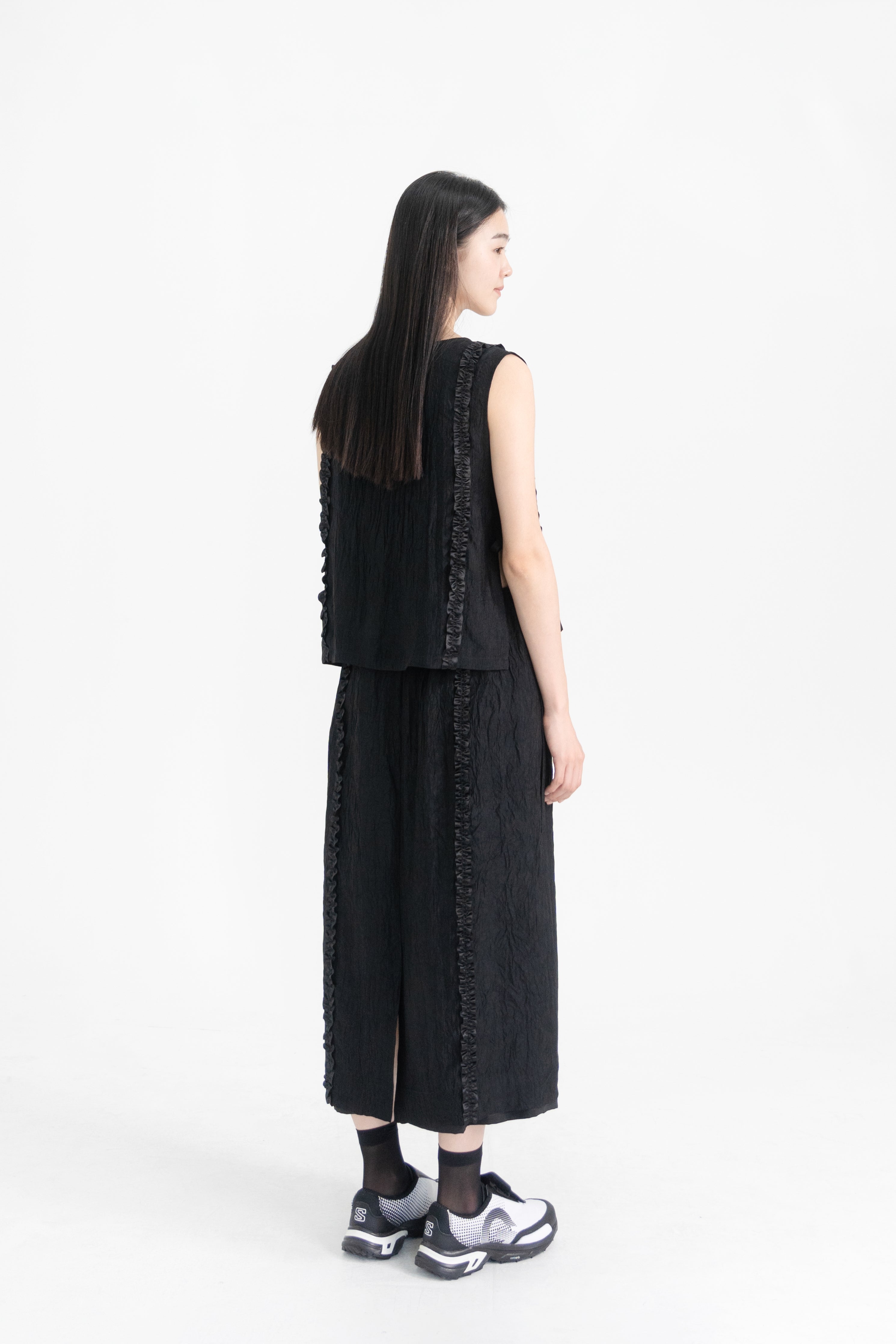 frill line skirt