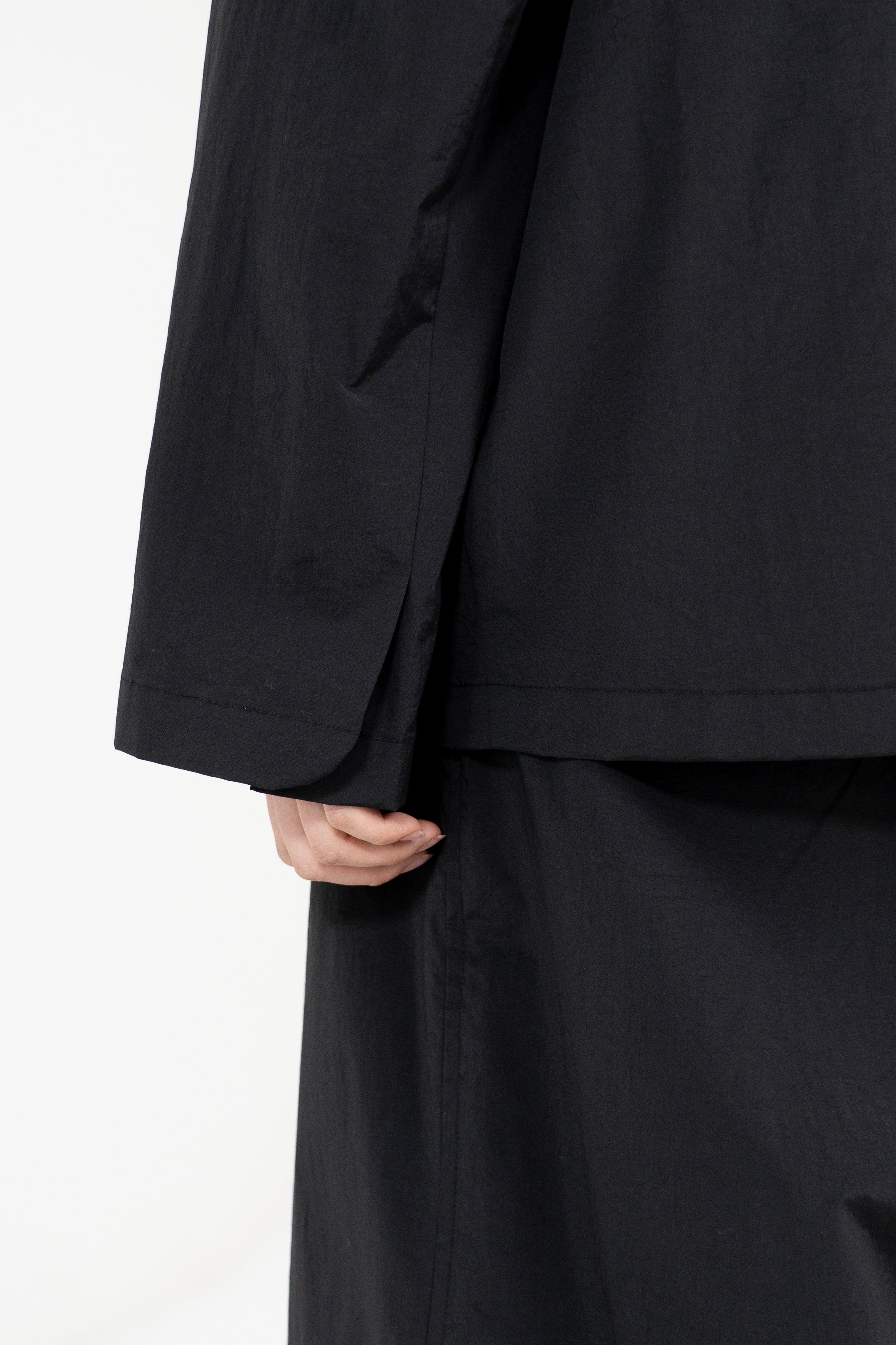 frill round over jacket