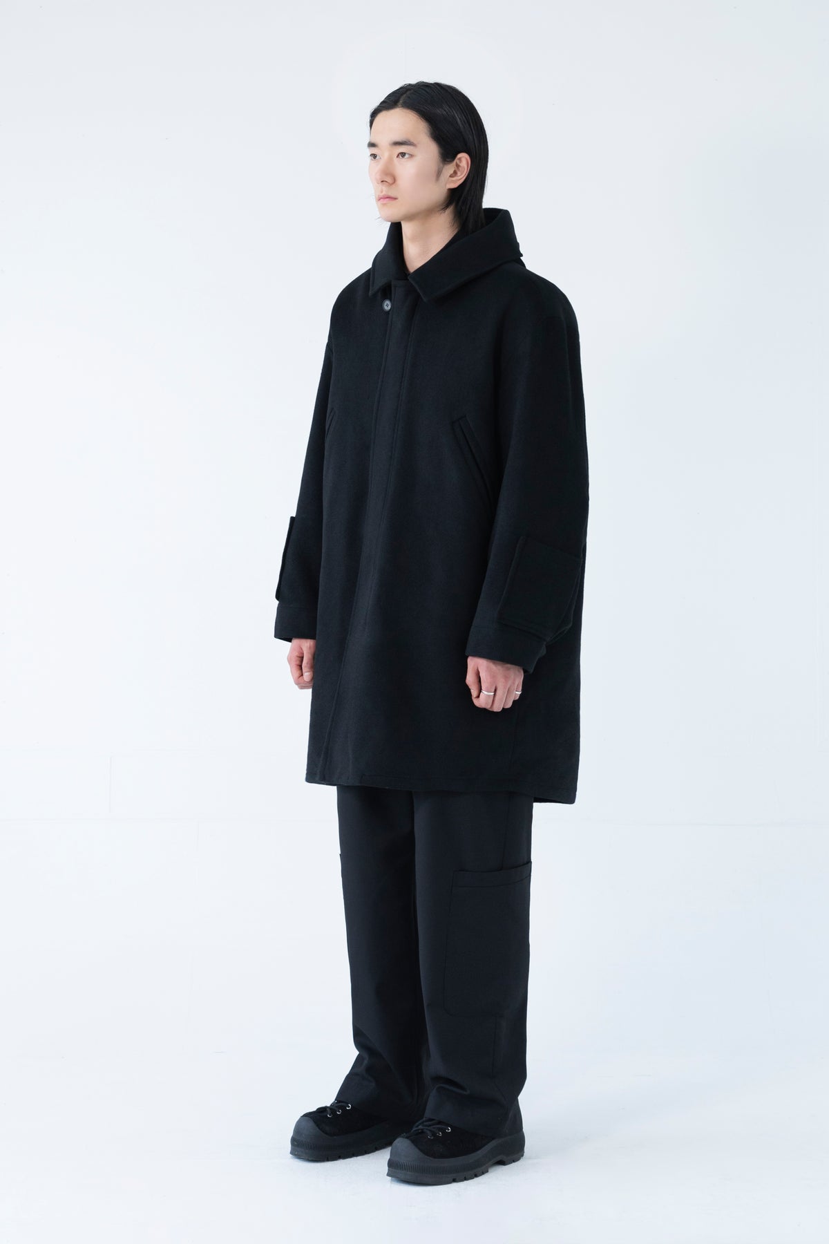 hooded field coat