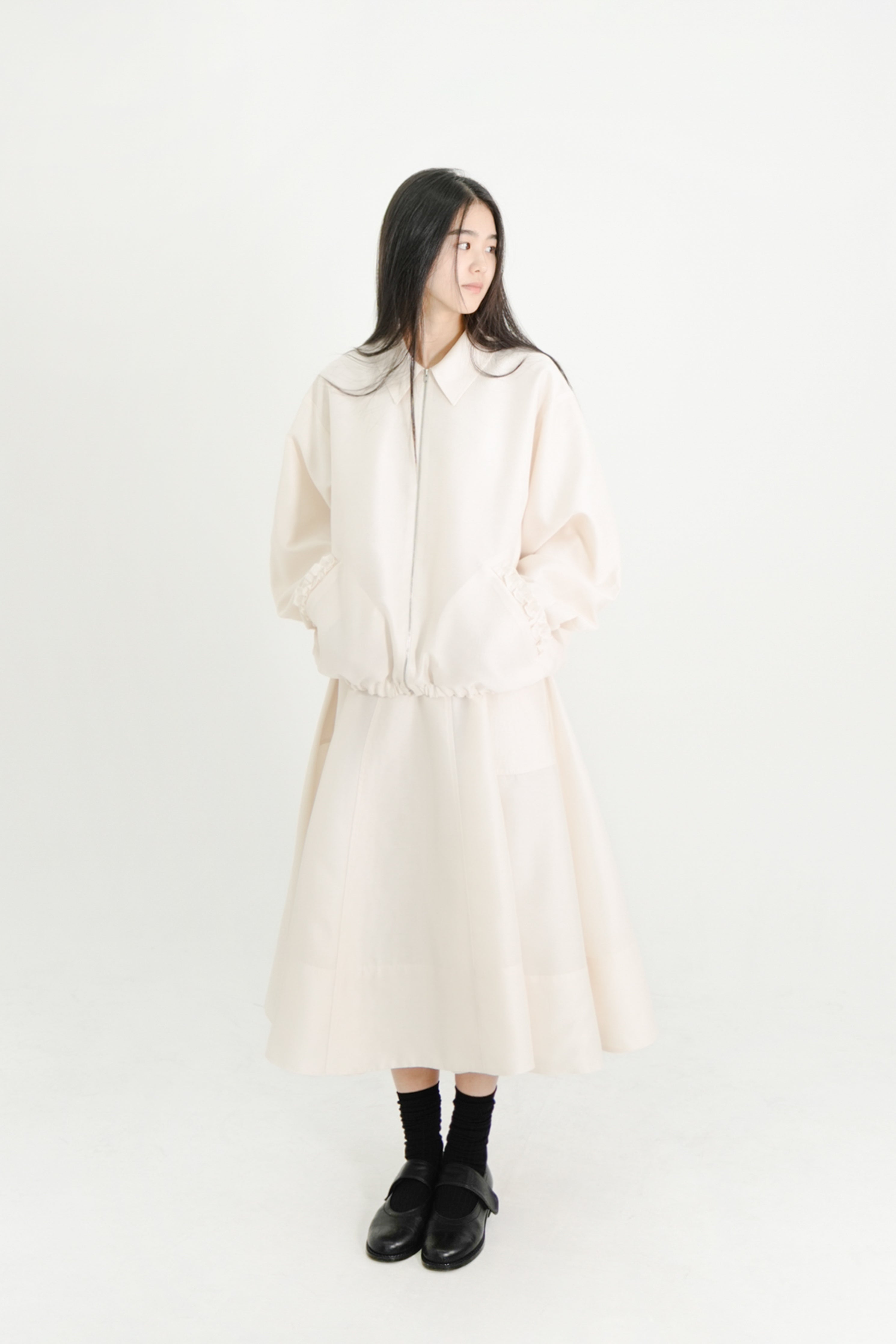 kate collar blouson
