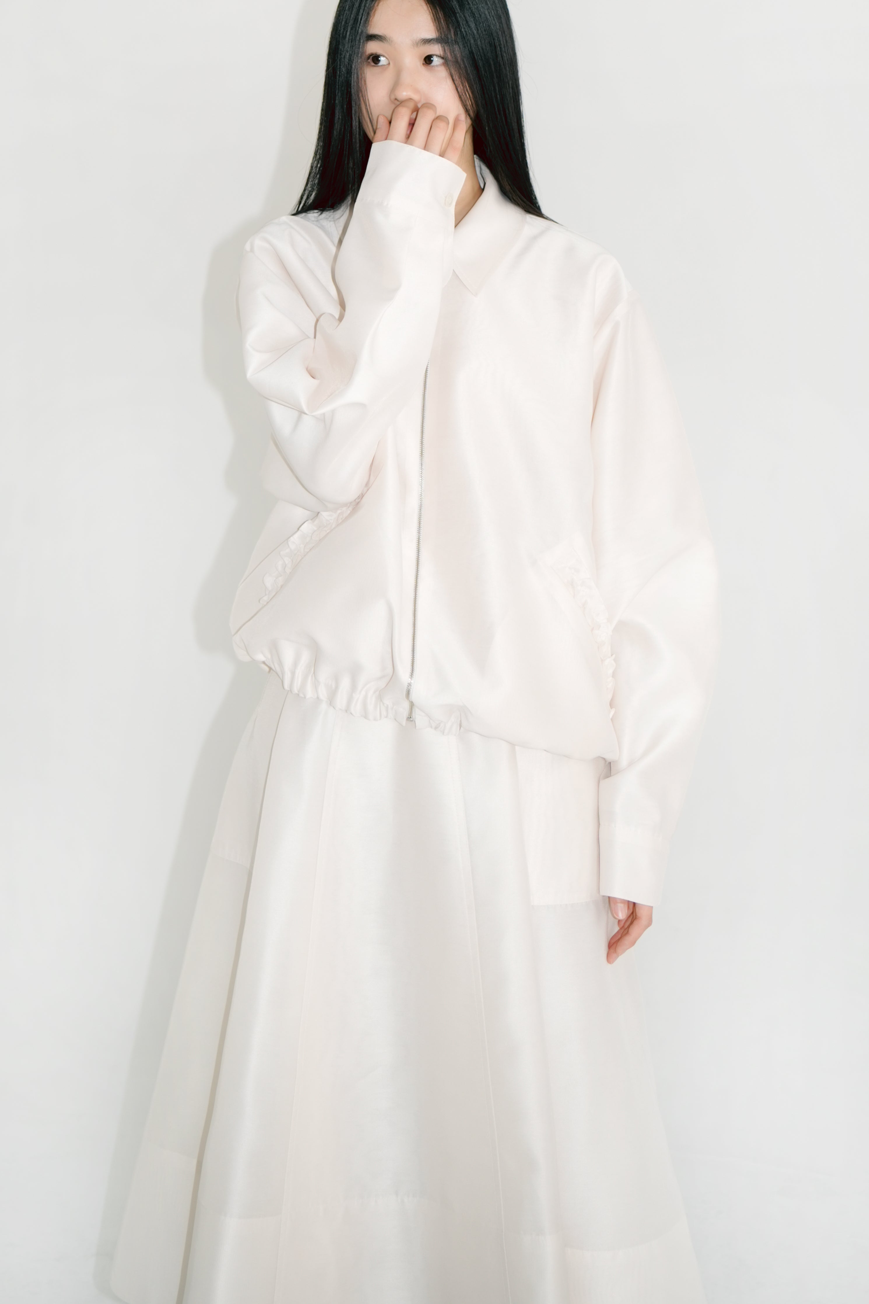 kate collar blouson