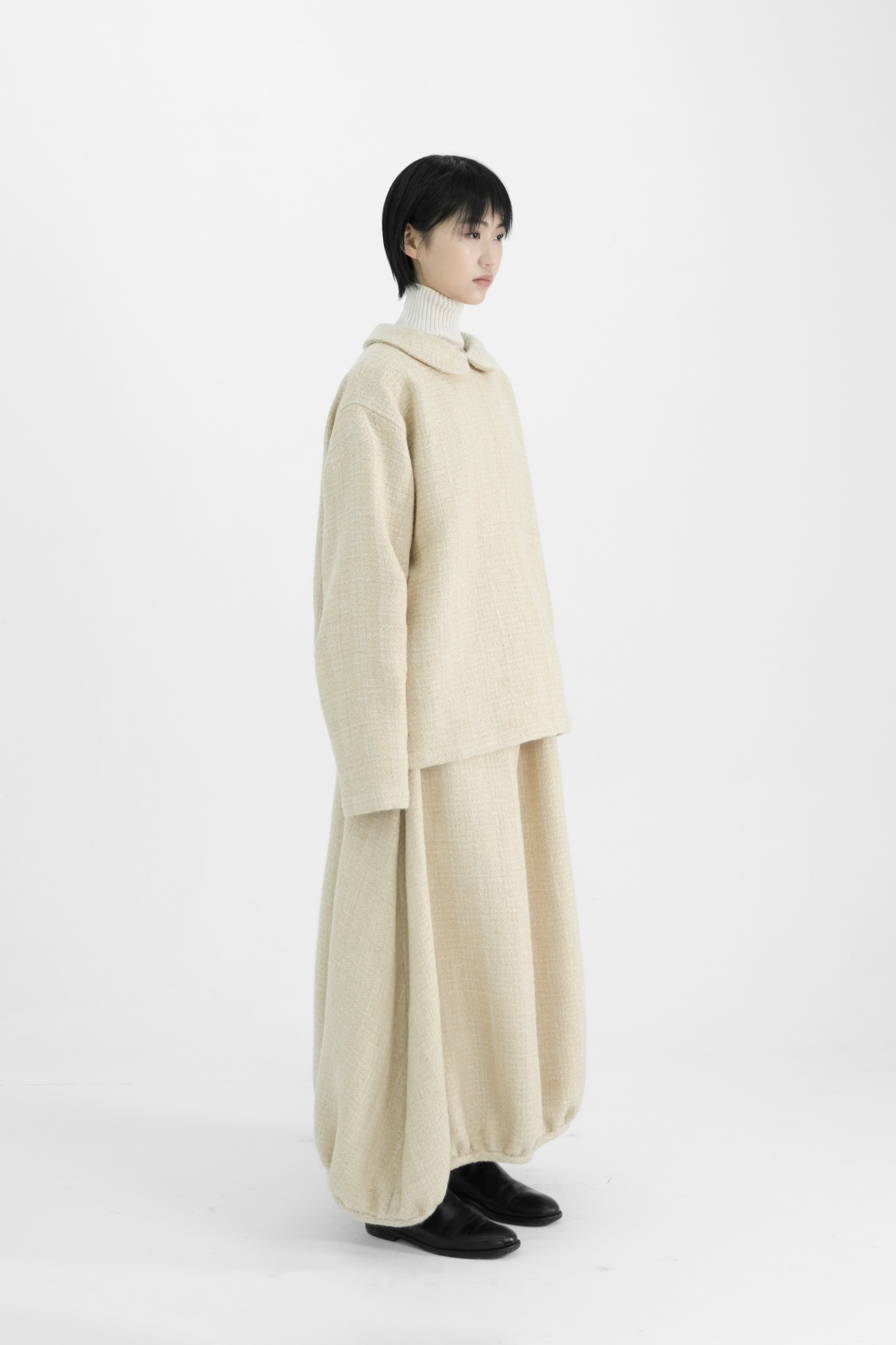 【STORE EXCLUSIVE】knitted banding skirt