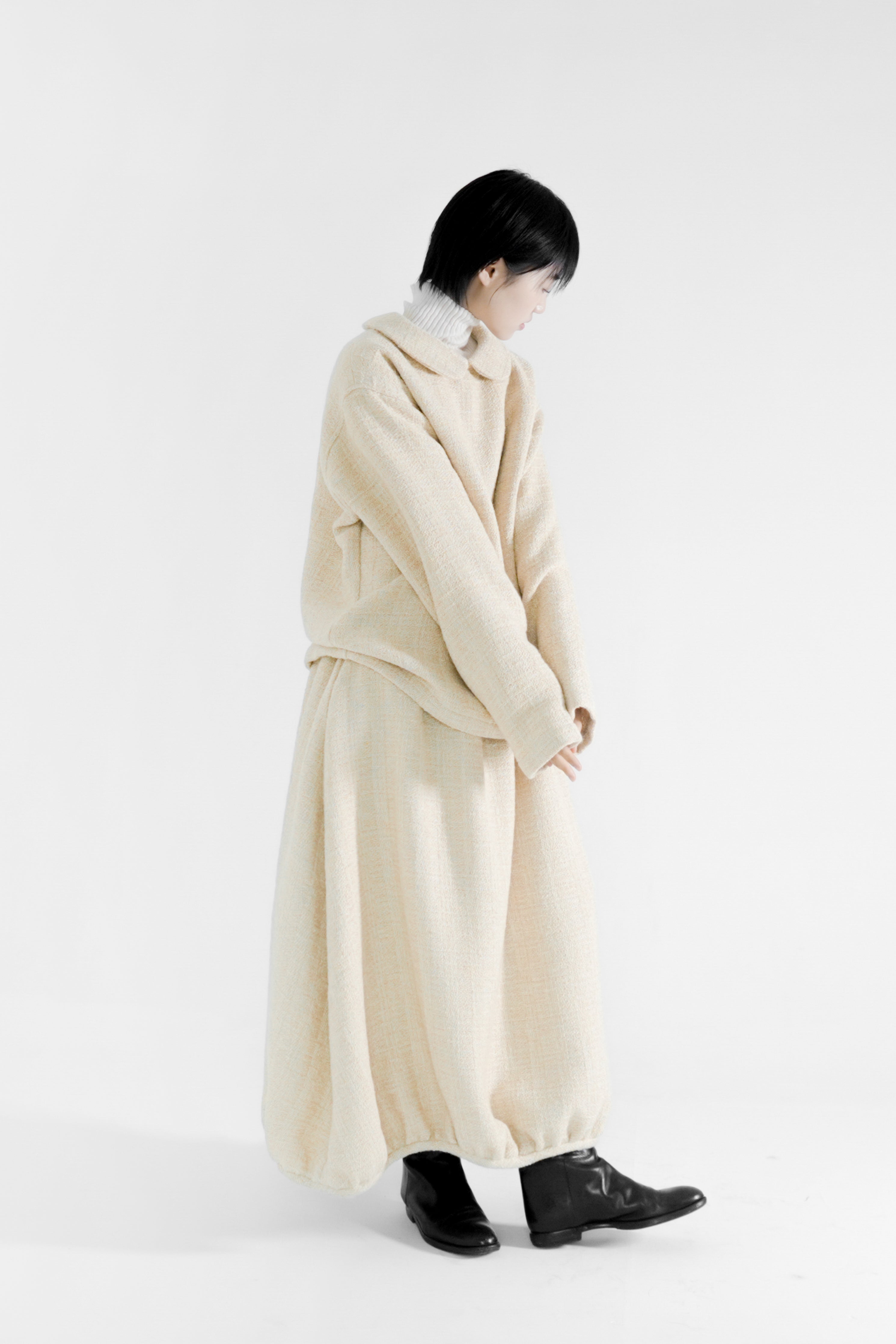 【STORE EXCLUSIVE】knitted banding skirt