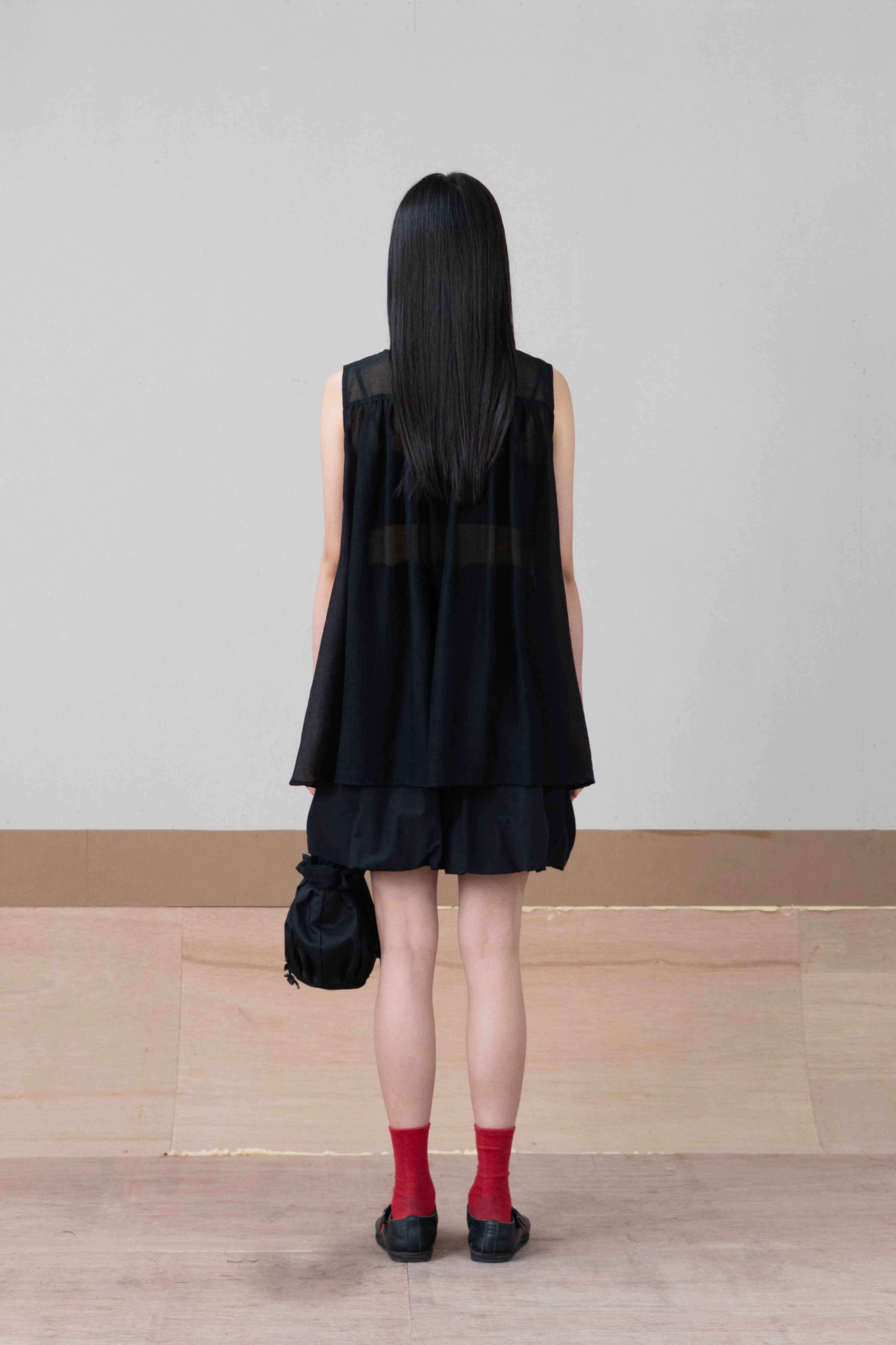 layered dot vest