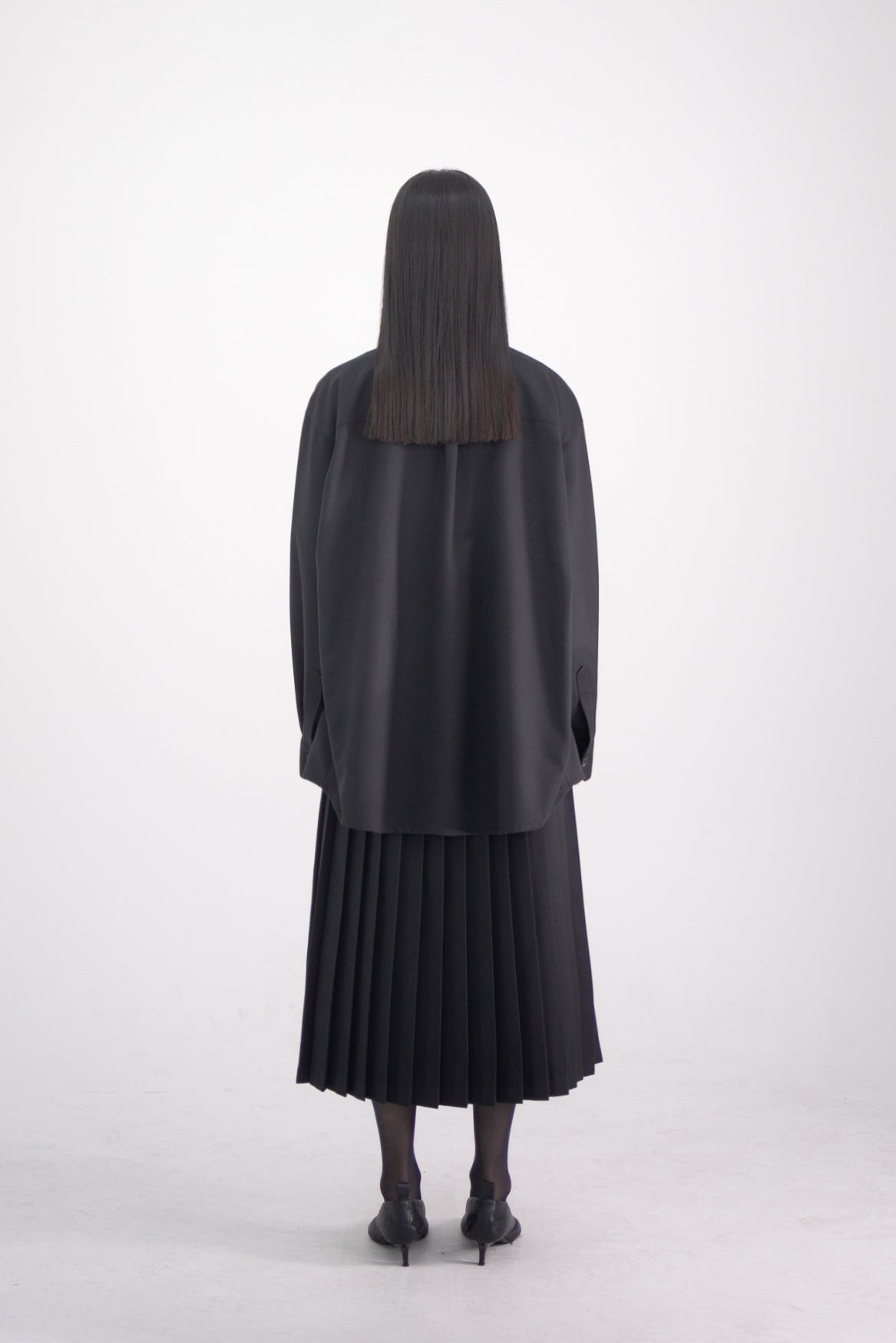 【STORE EXCLUSIVE】line pleats skirt