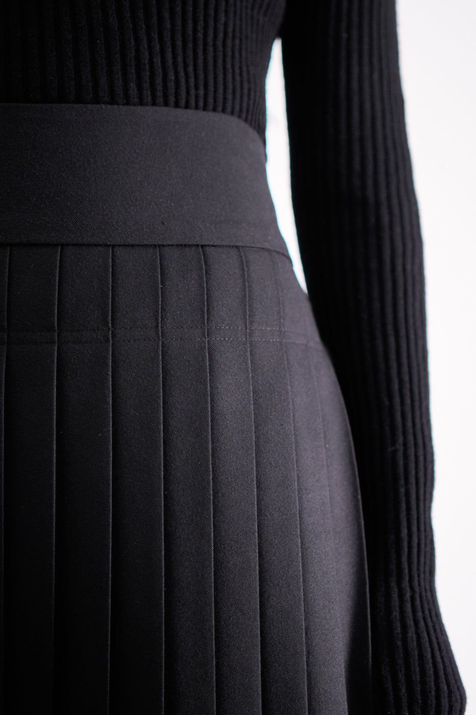 【STORE EXCLUSIVE】line pleats skirt