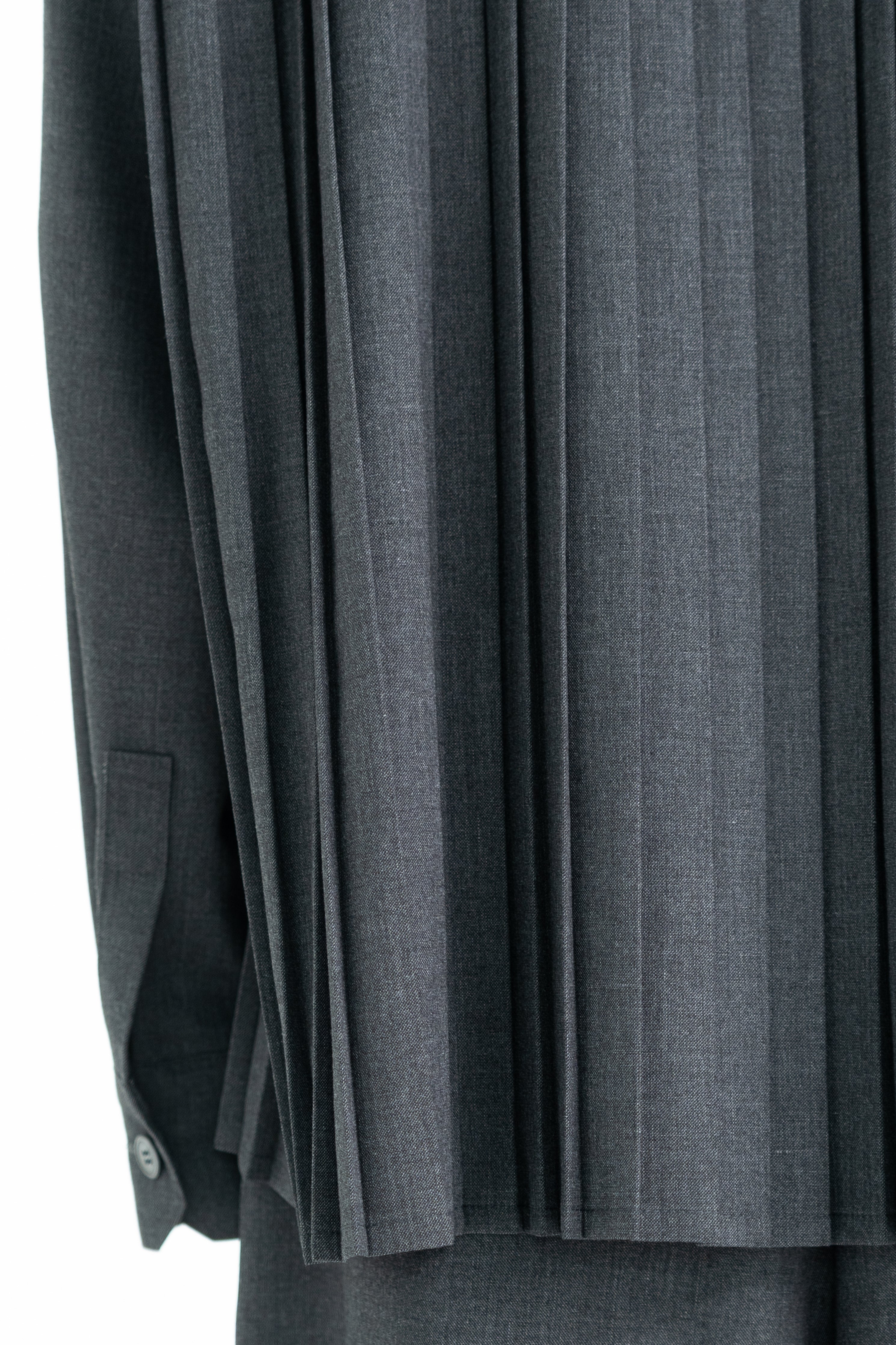 mild wool pleats shirt