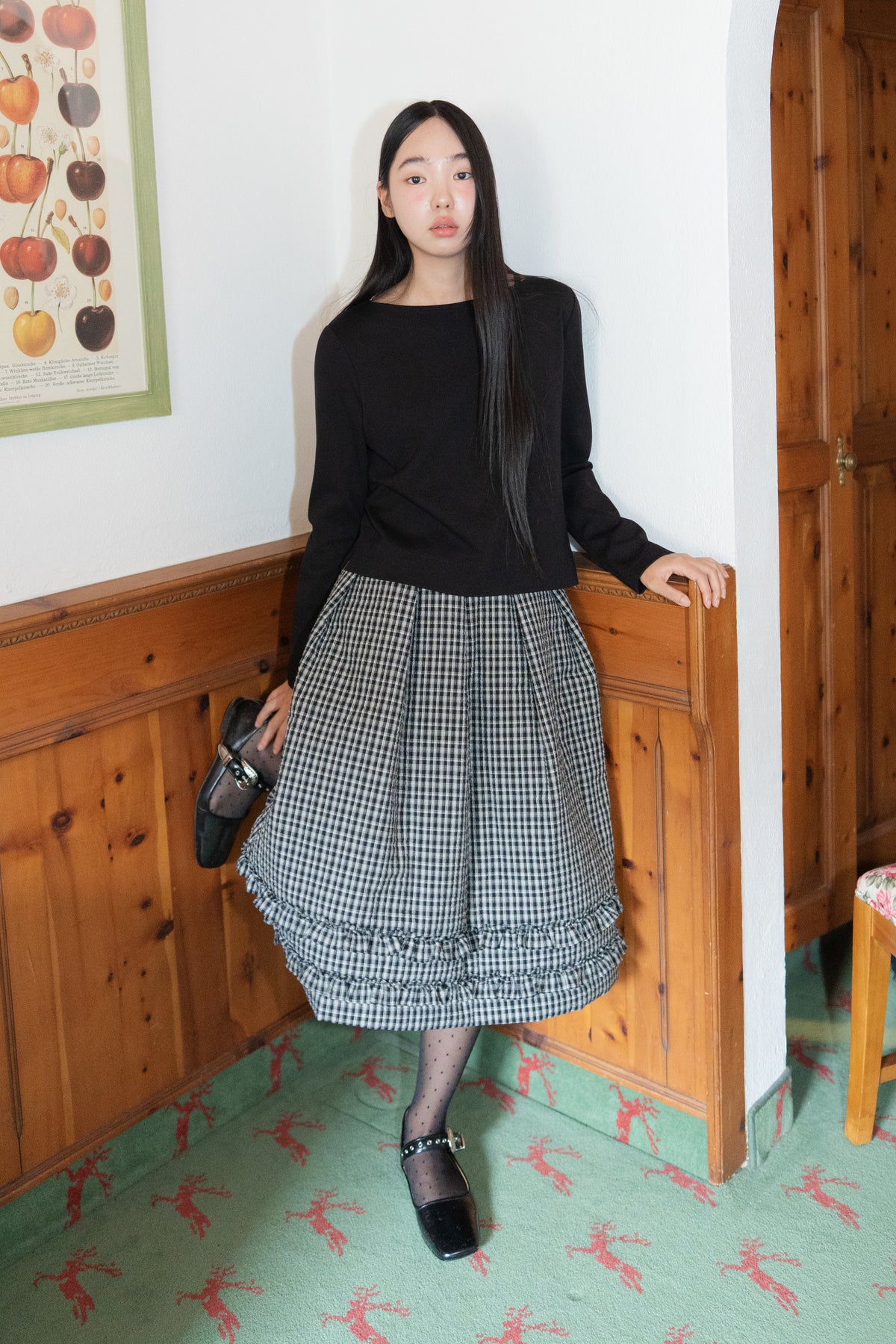 millie padded skirt