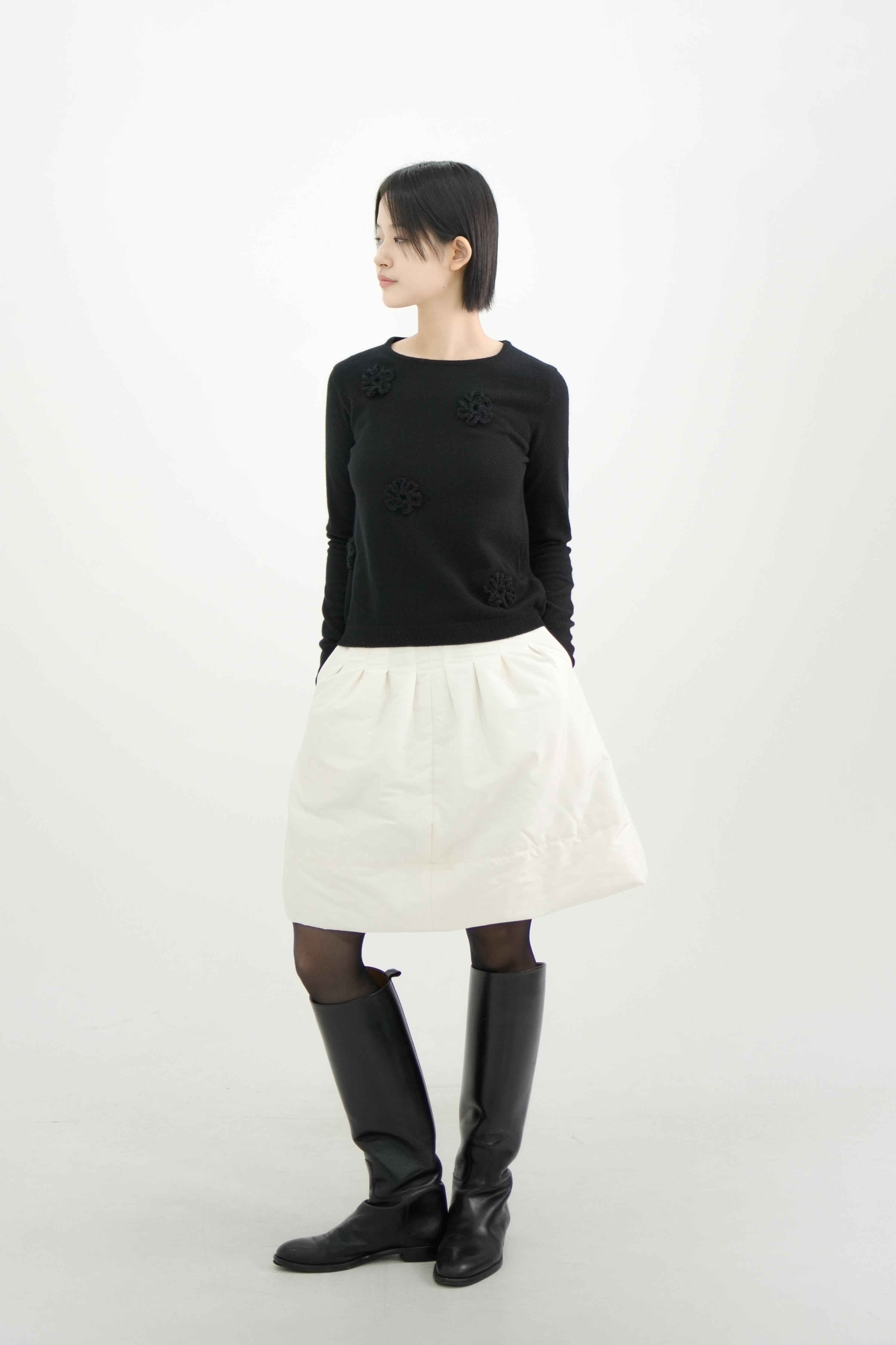 【STORE EXCLUSIVE】moss padding short skirt