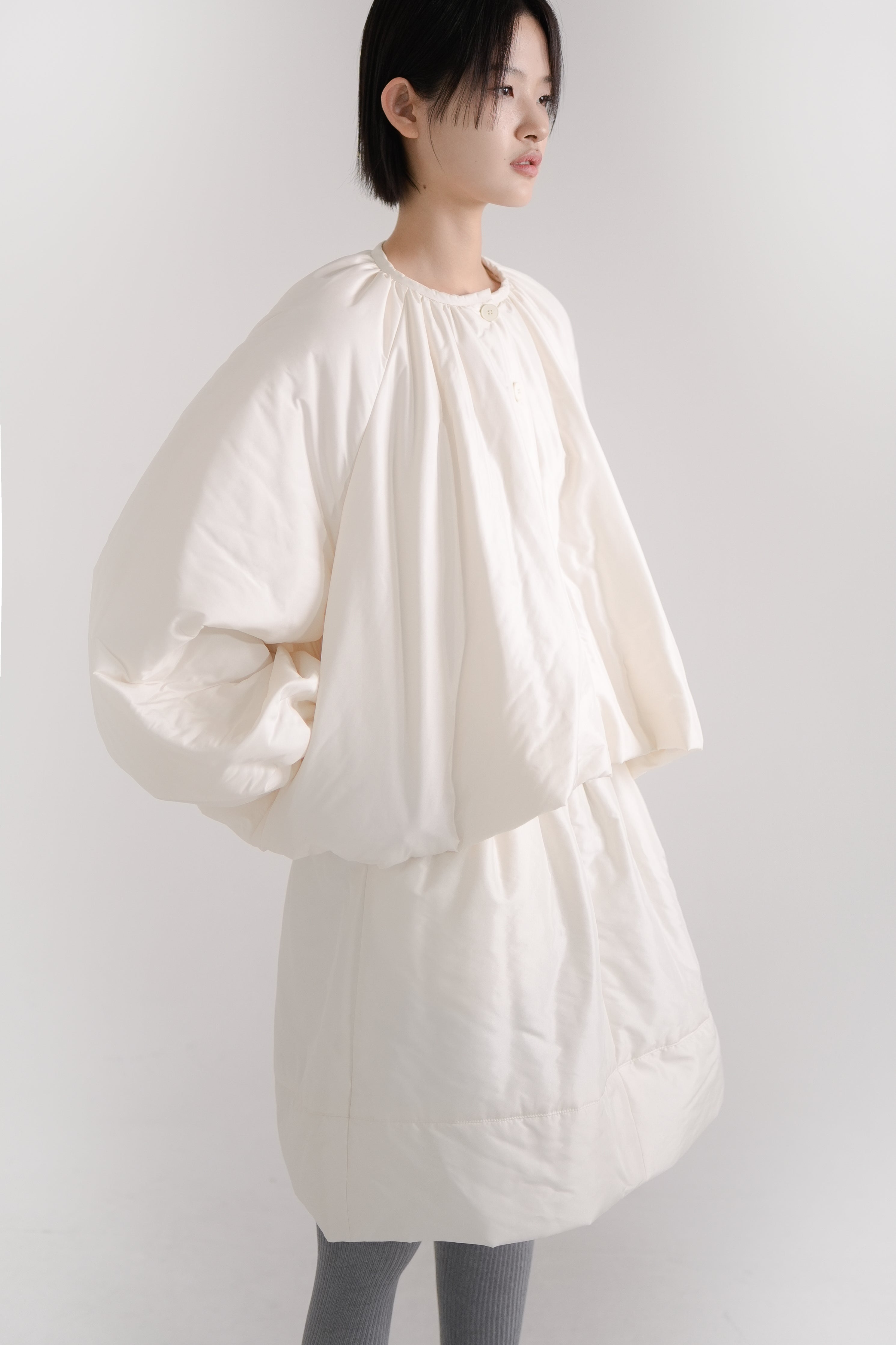 【STORE EXCLUSIVE】moss padding short skirt