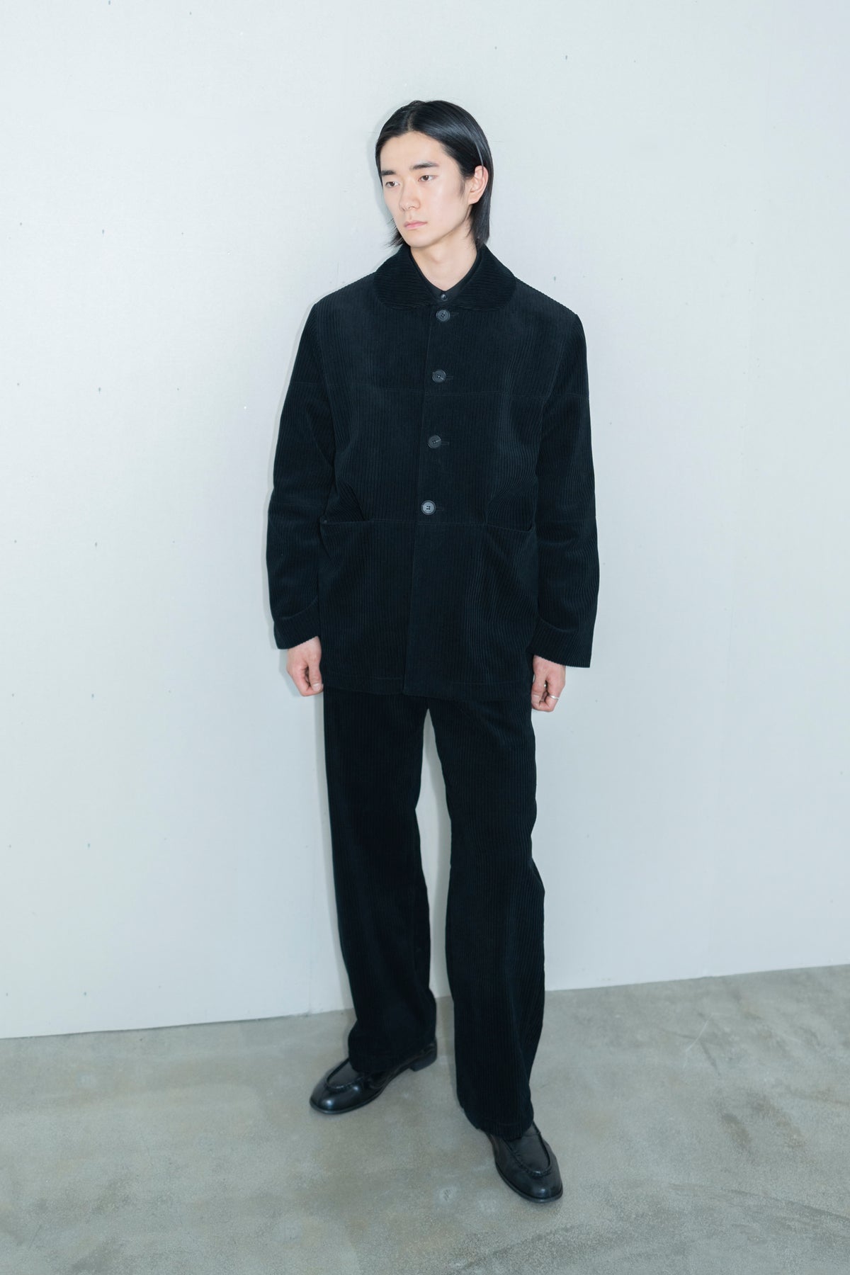 noir corduroy pants