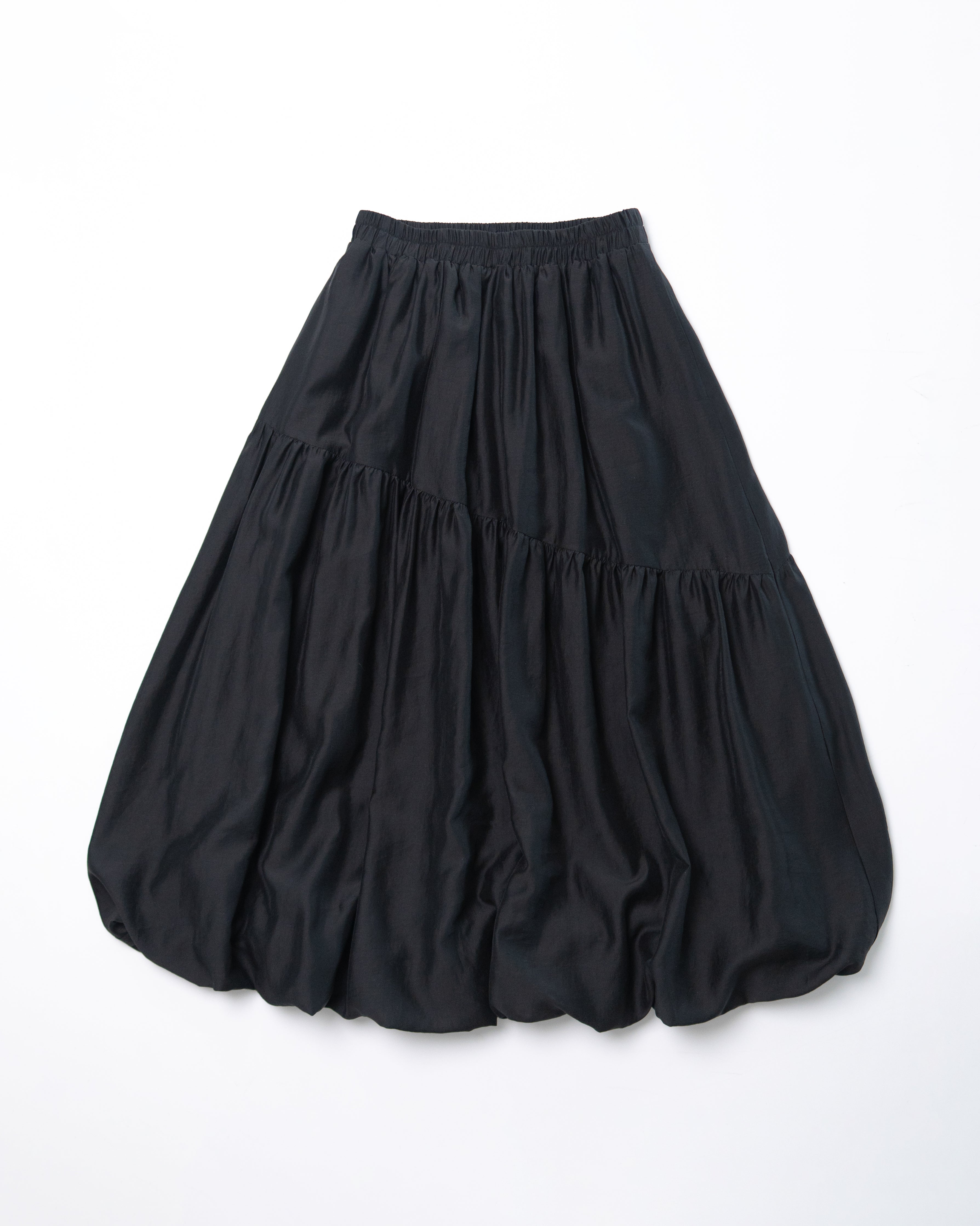 oblique line moss skirt