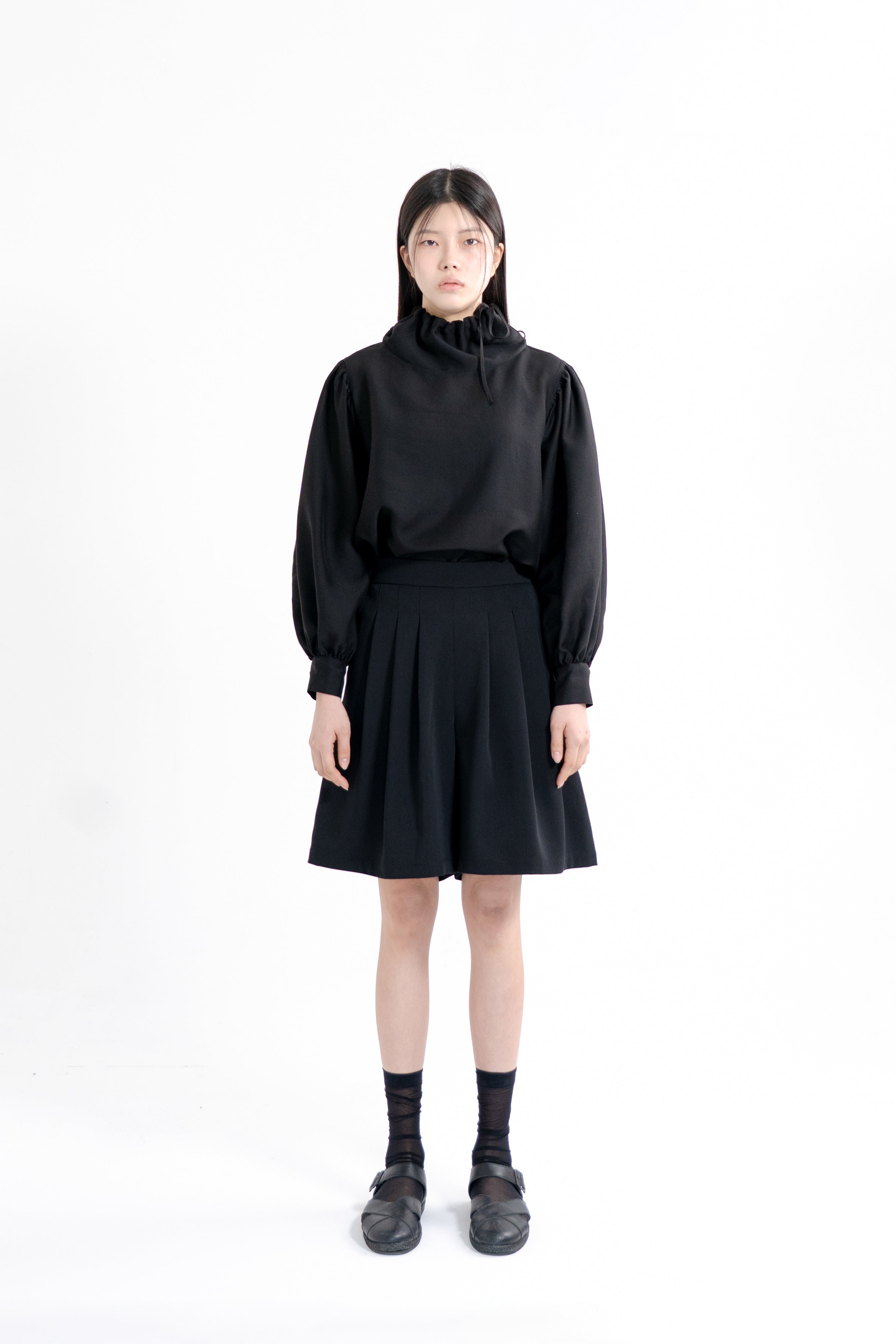 off neck charming blouse