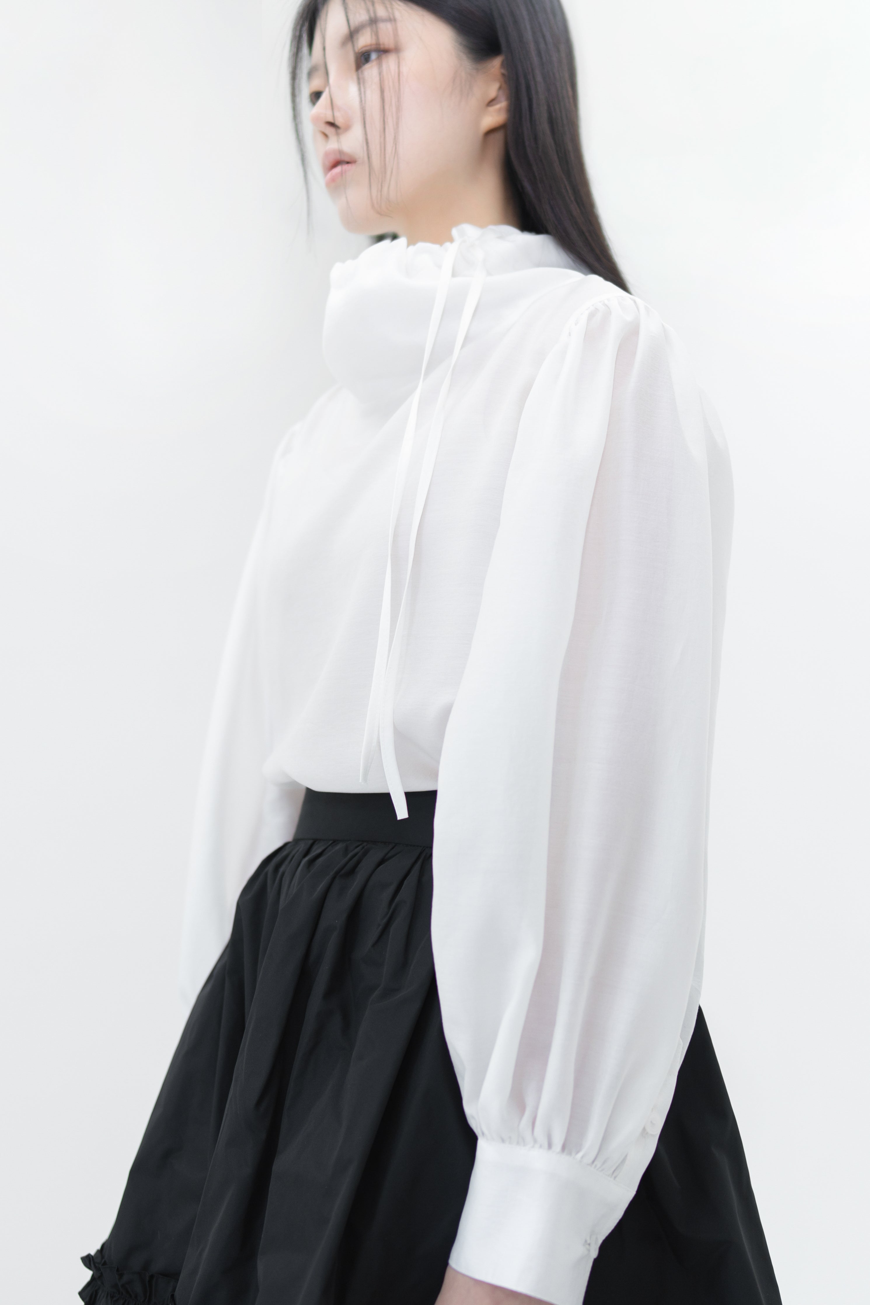 off neck charming blouse