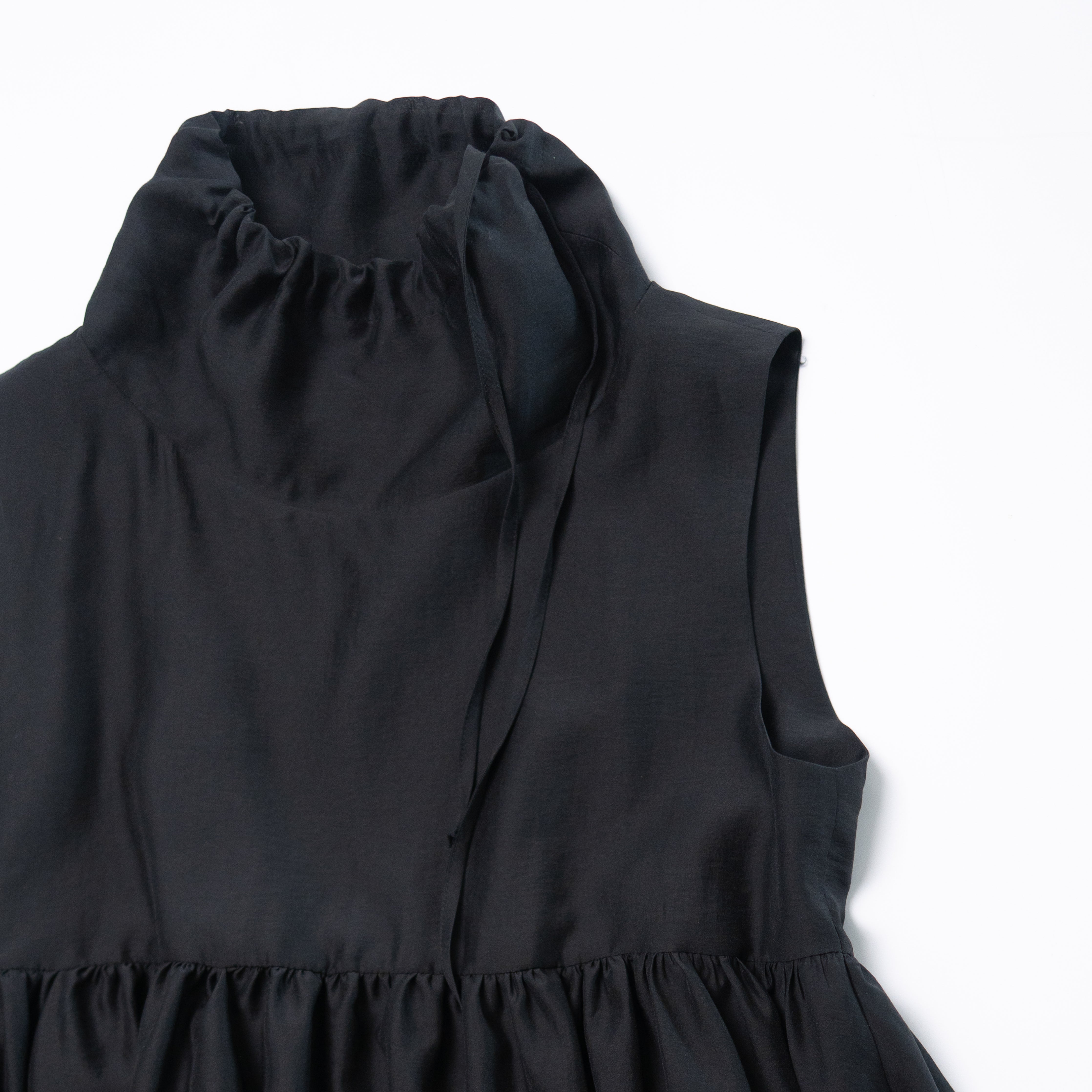 off neck moss vest