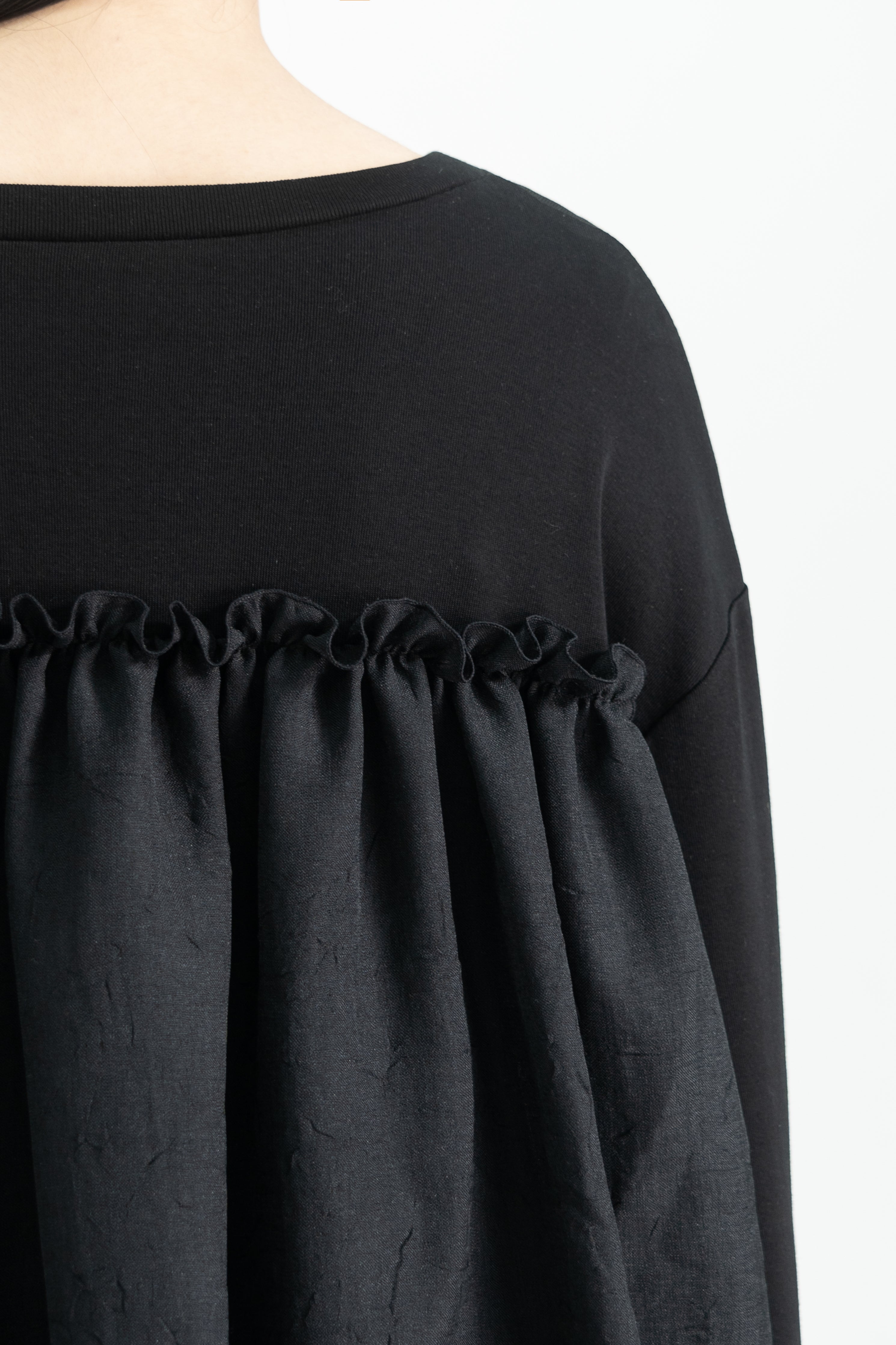 organza frill layer t shirt