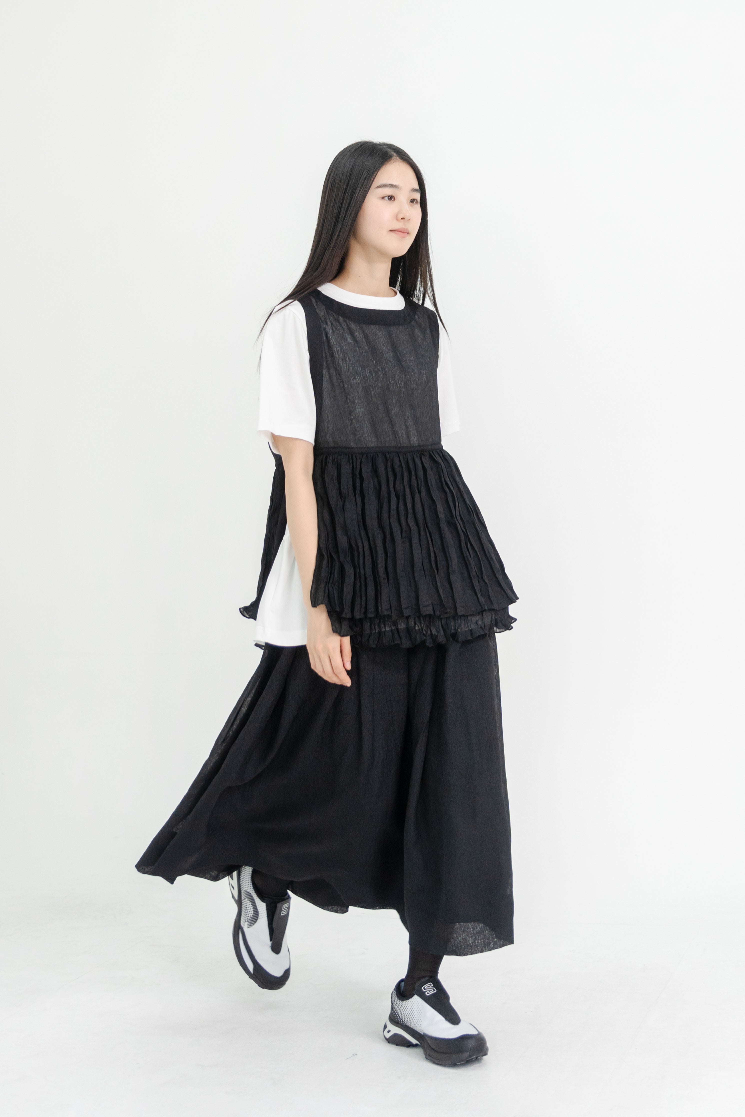organza ripple vest