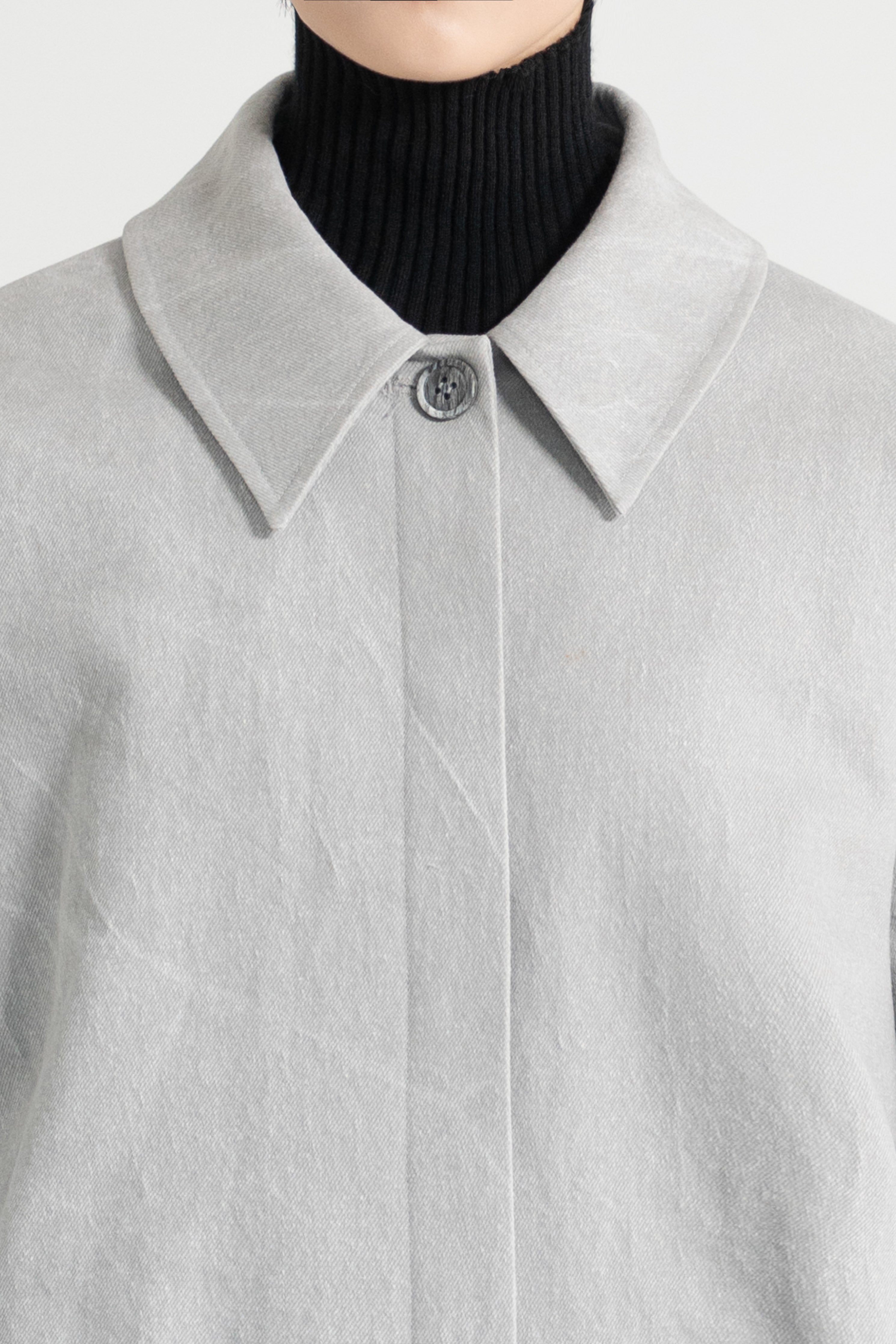 pigment shirring blouson
