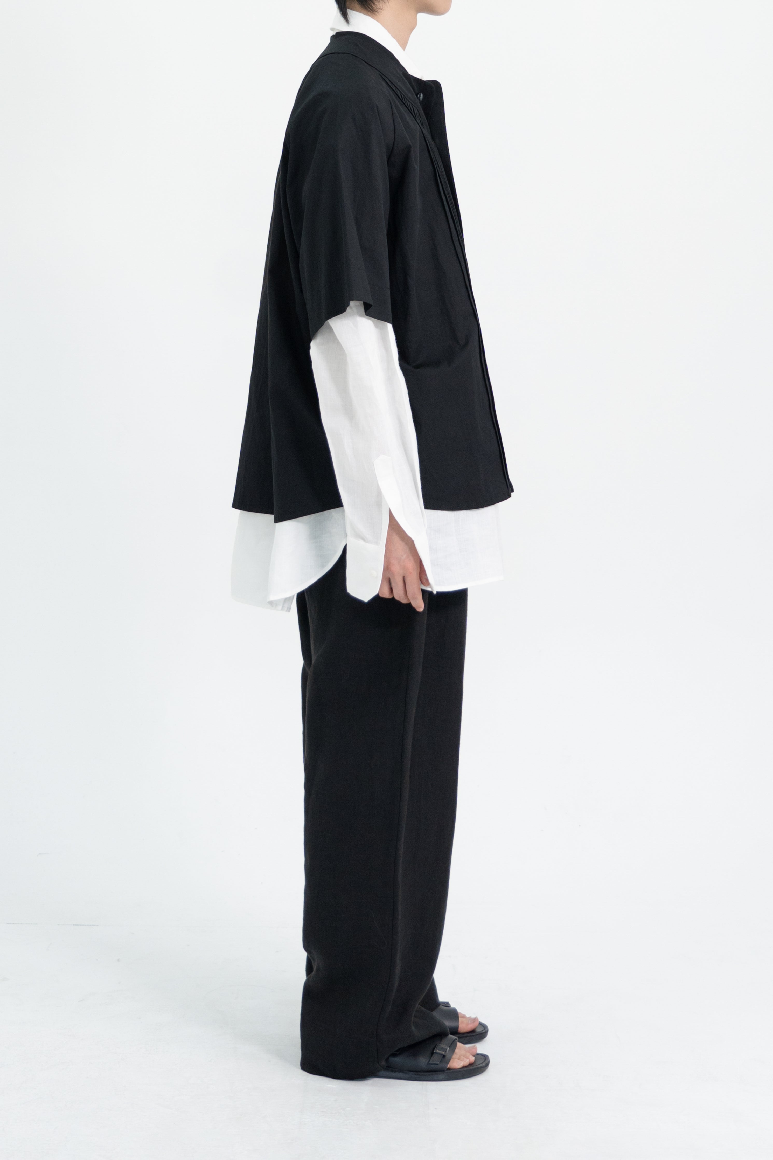 pintuck shirt