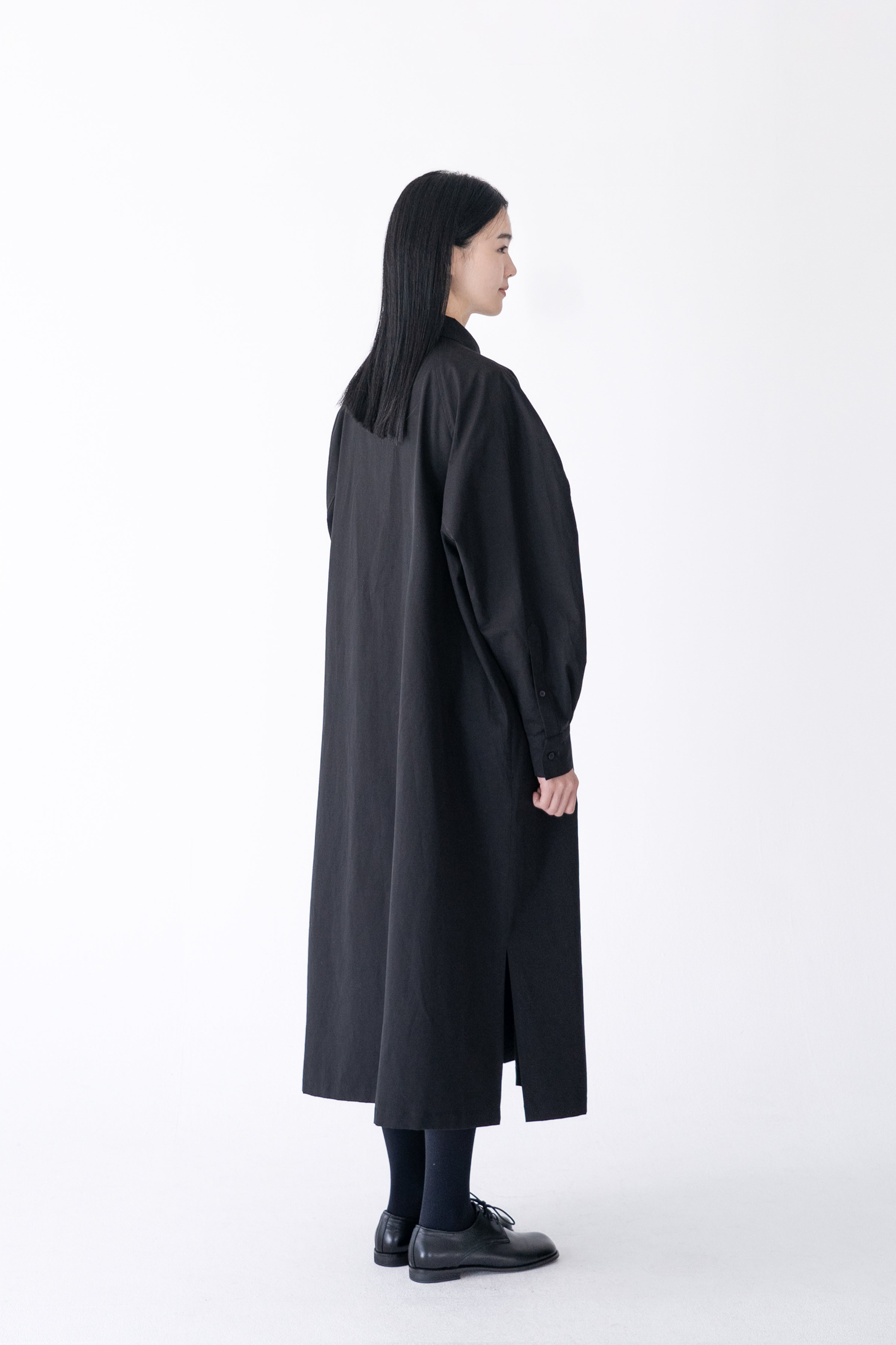 pintuck shirt dress