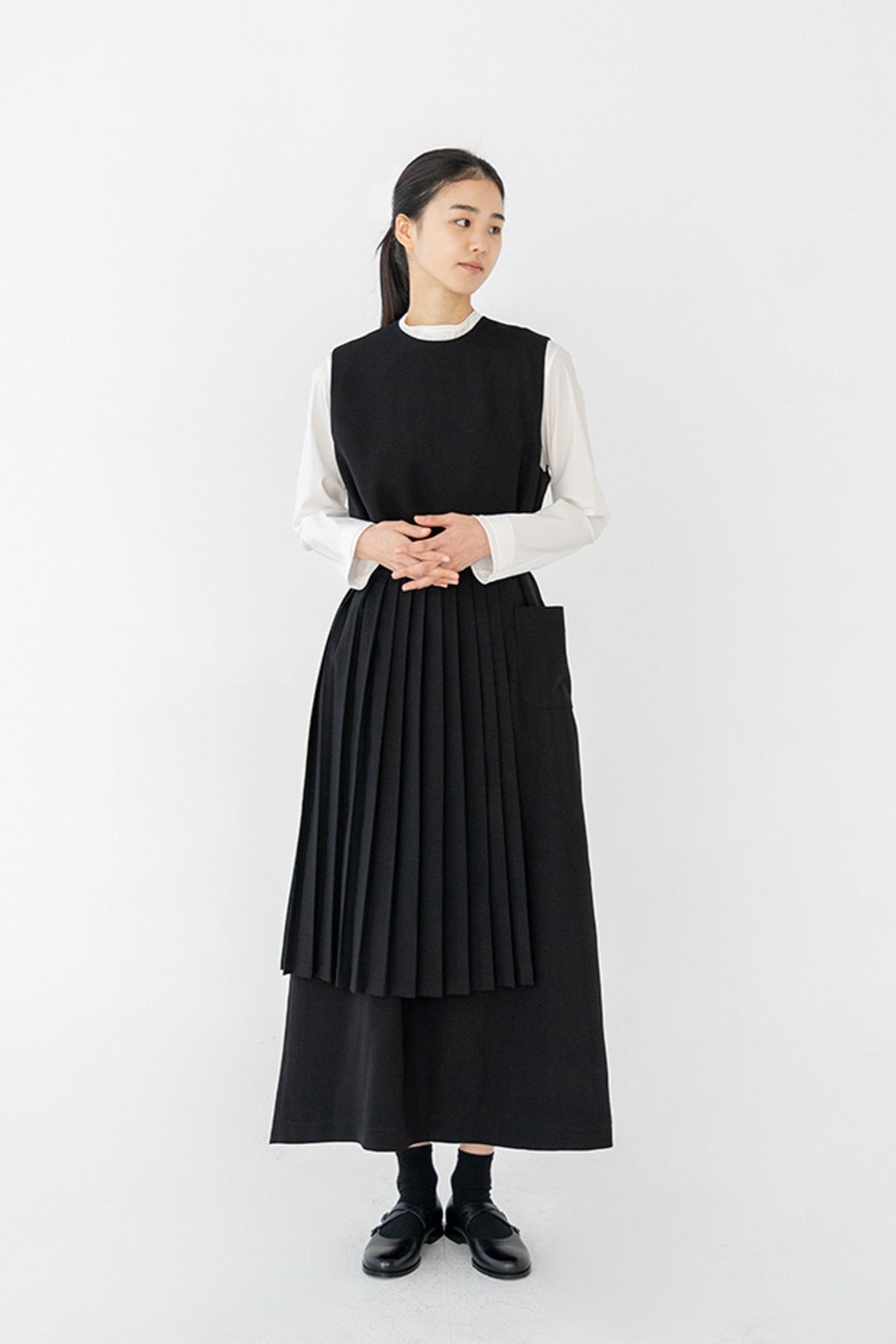 【STORE EXCLUSIVE】pleats wrap