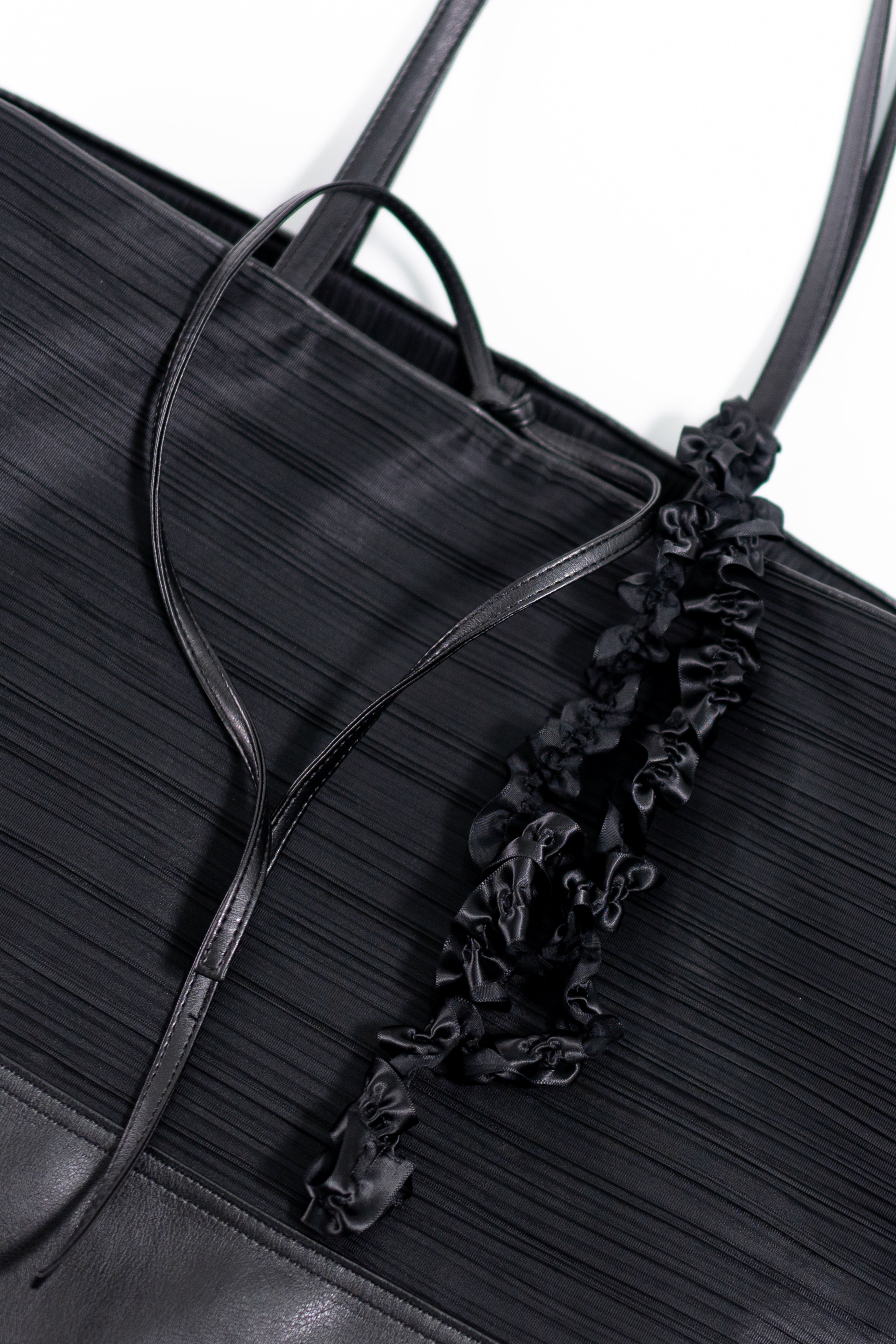 【STORE EXCLUSIVE】pleats shopper bag