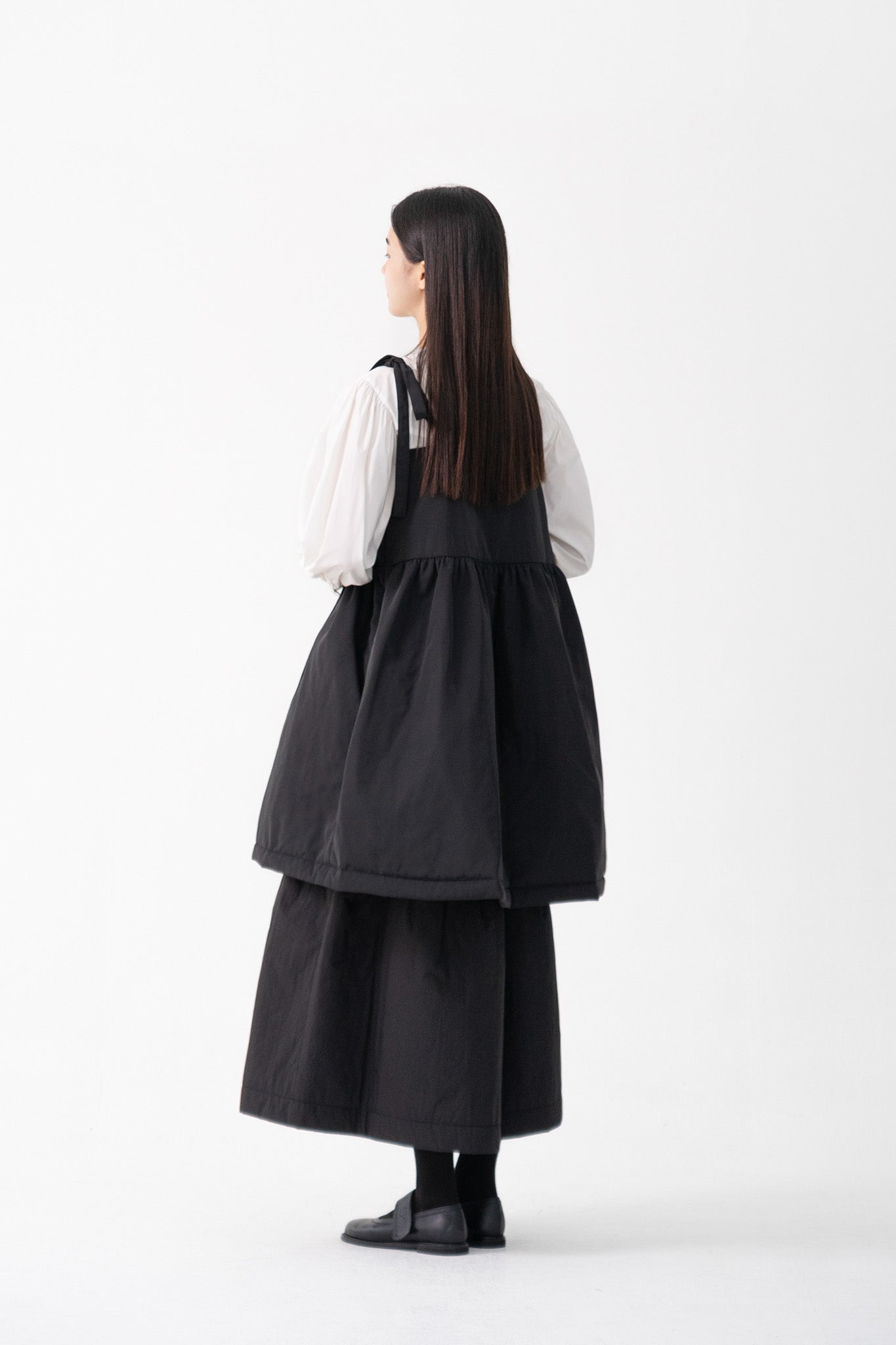 【STORE EXCLUSIVE】ribbon padding vest