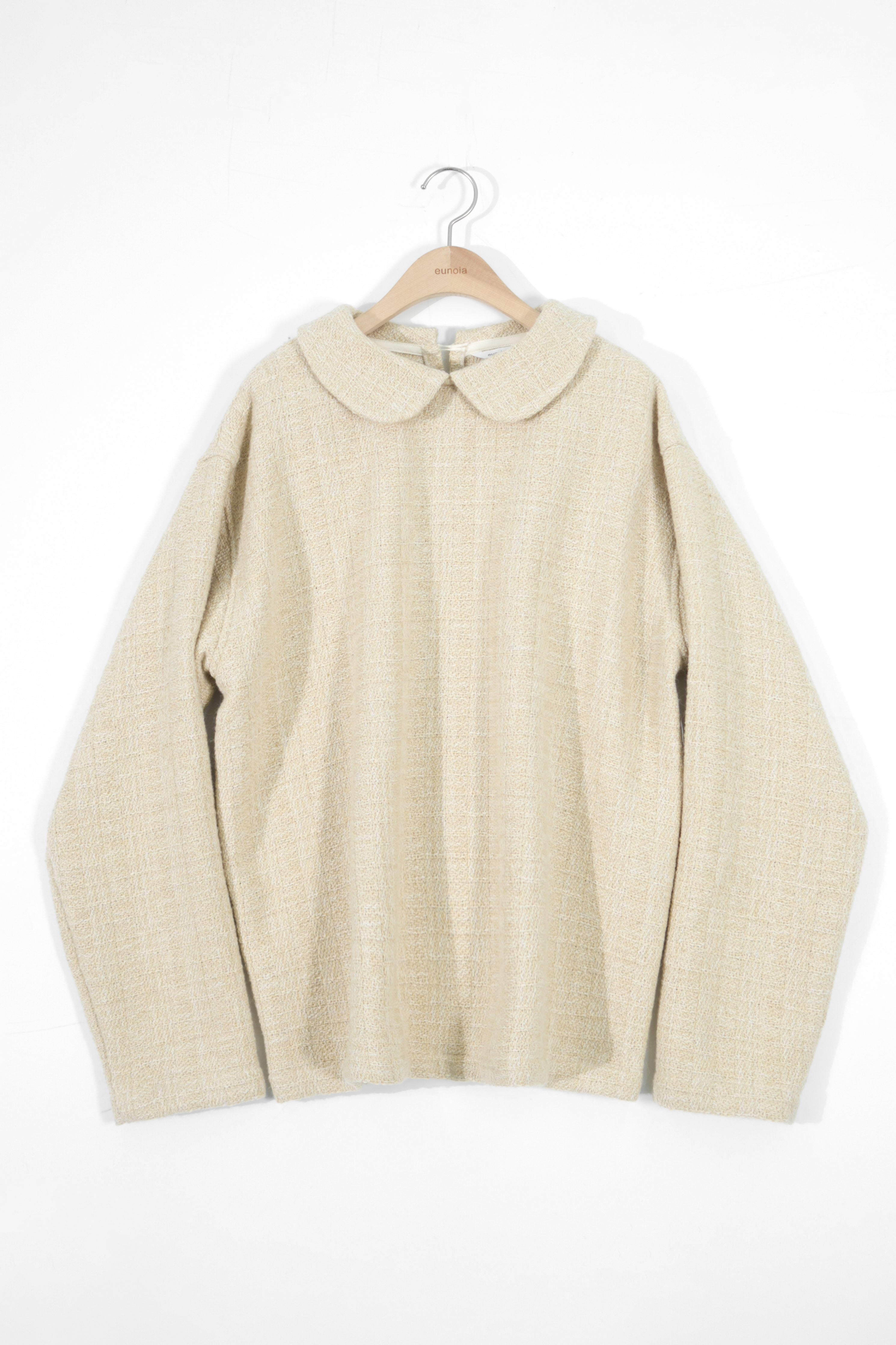 【STORE EXCLUSIVE】round collar knitted top