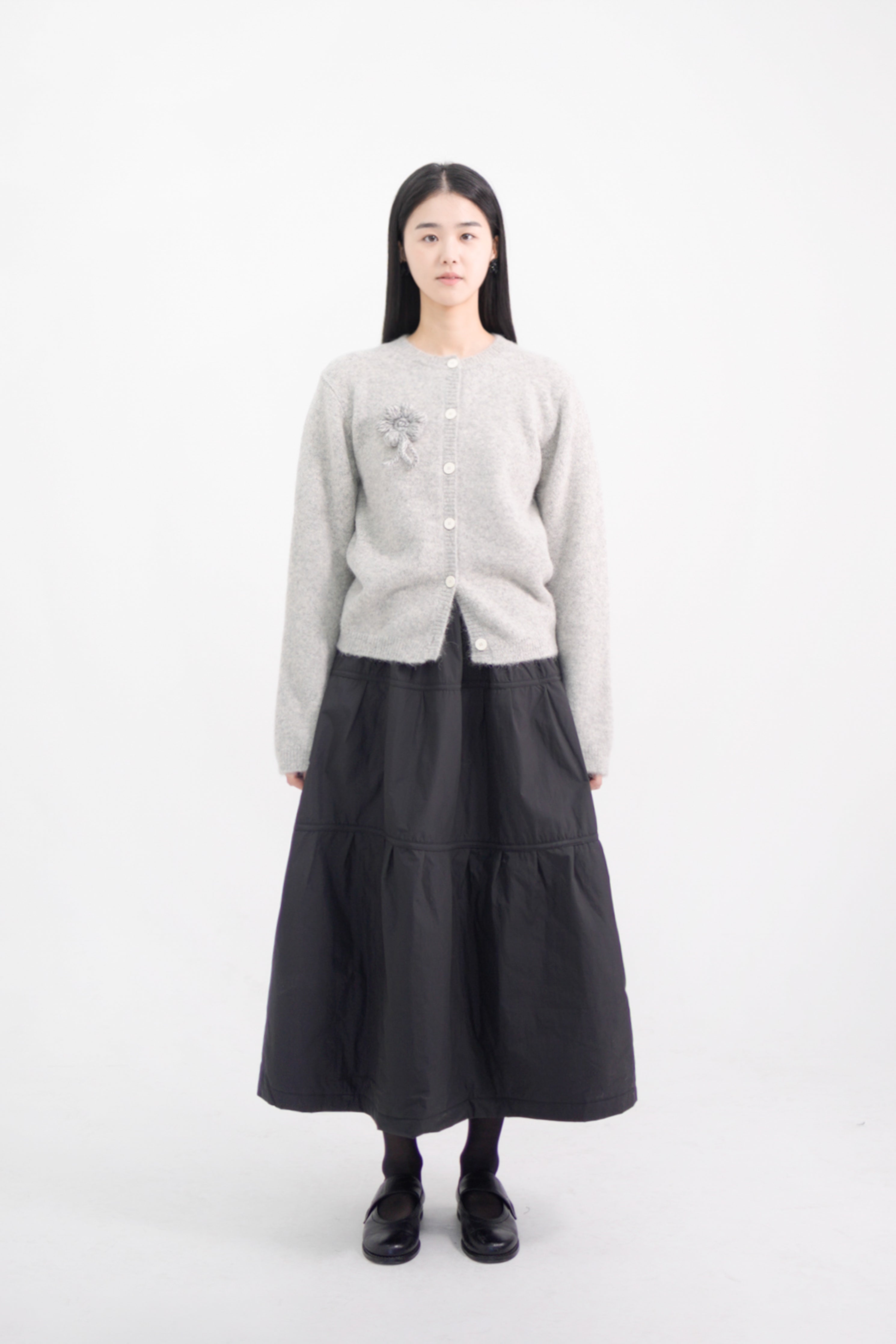 soft alpaca cardigan