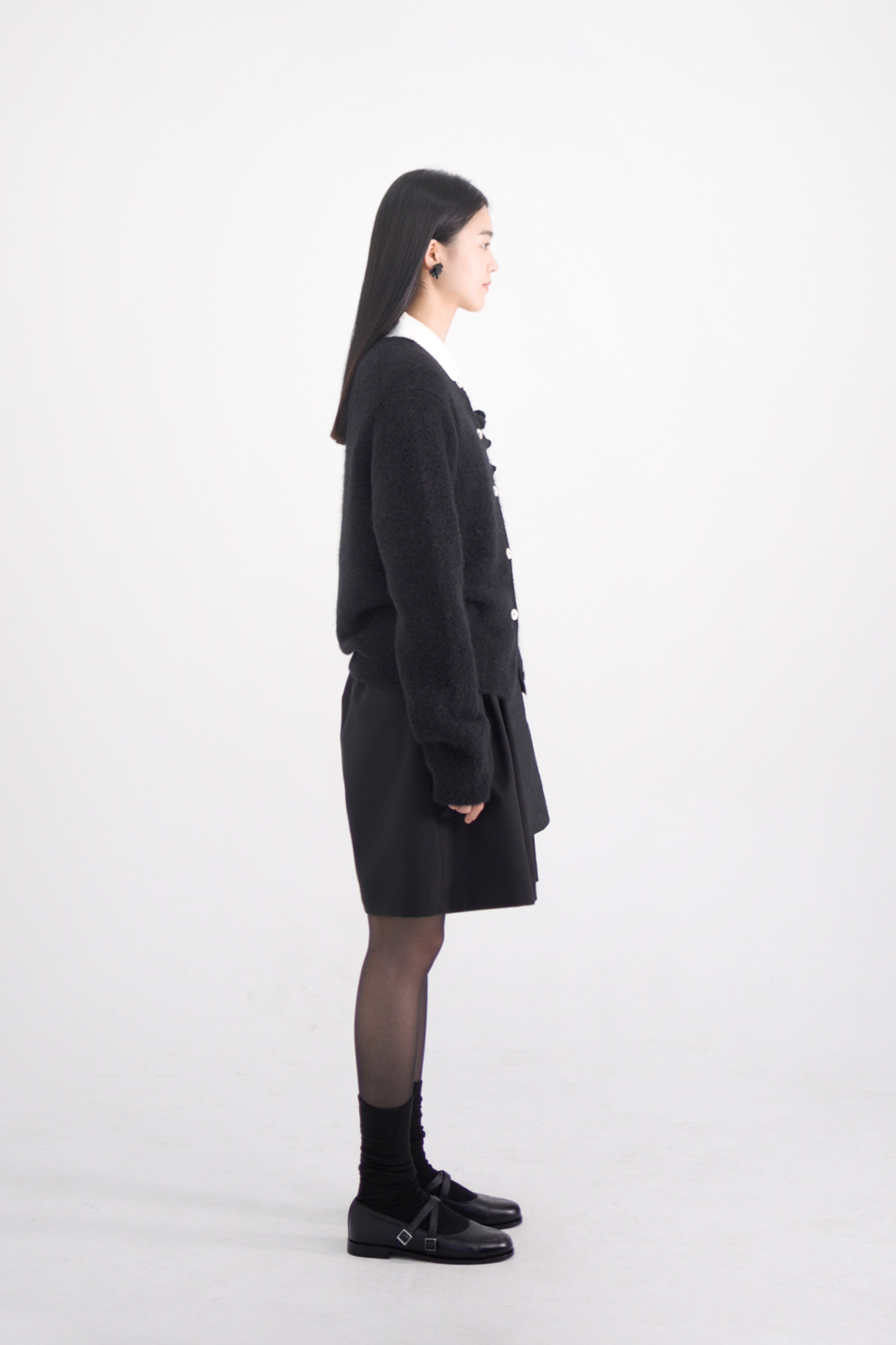 soft alpaca cardigan