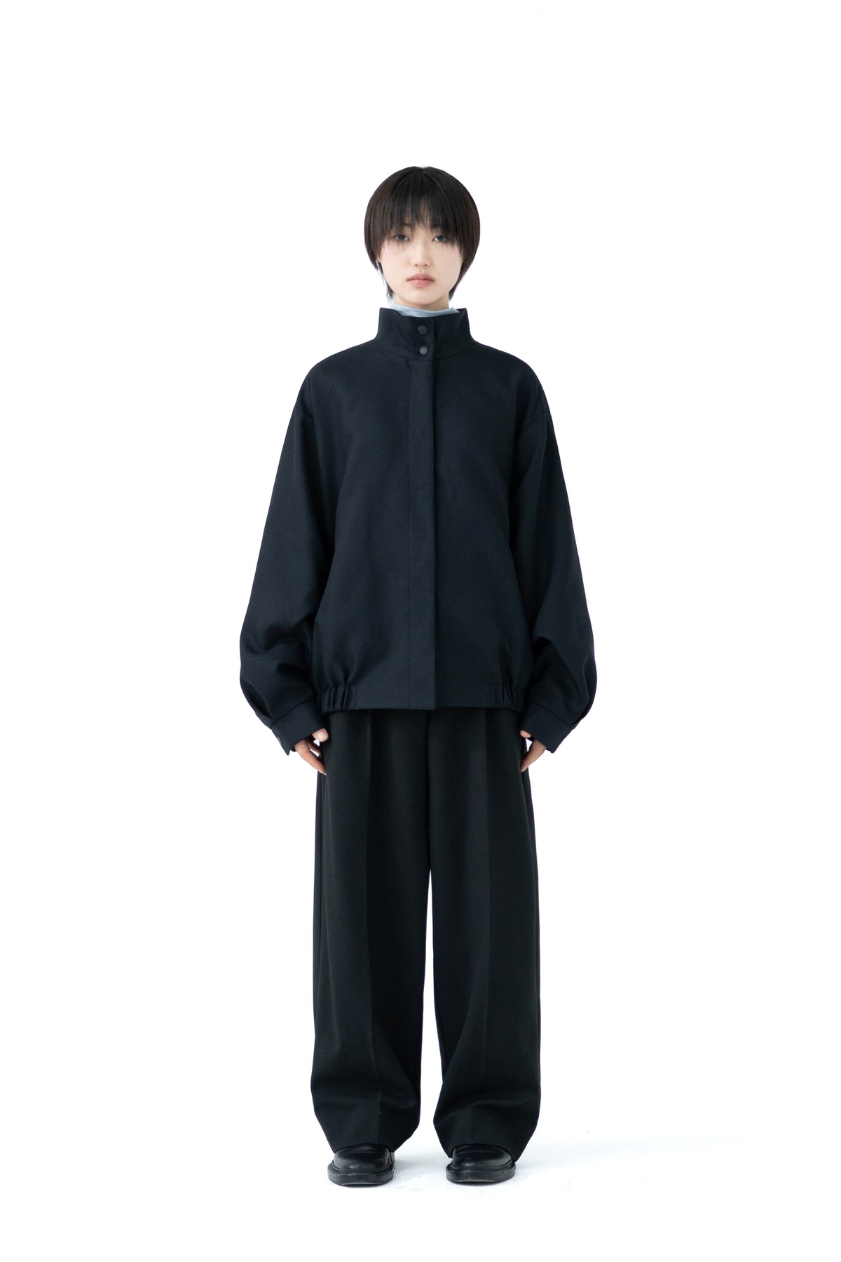 standard tuck pants