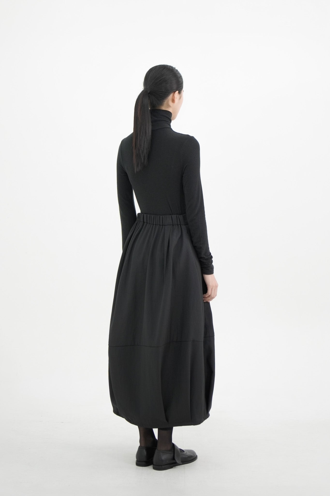 【STORE EXCLUSIVE】tulip volume wool skirt
